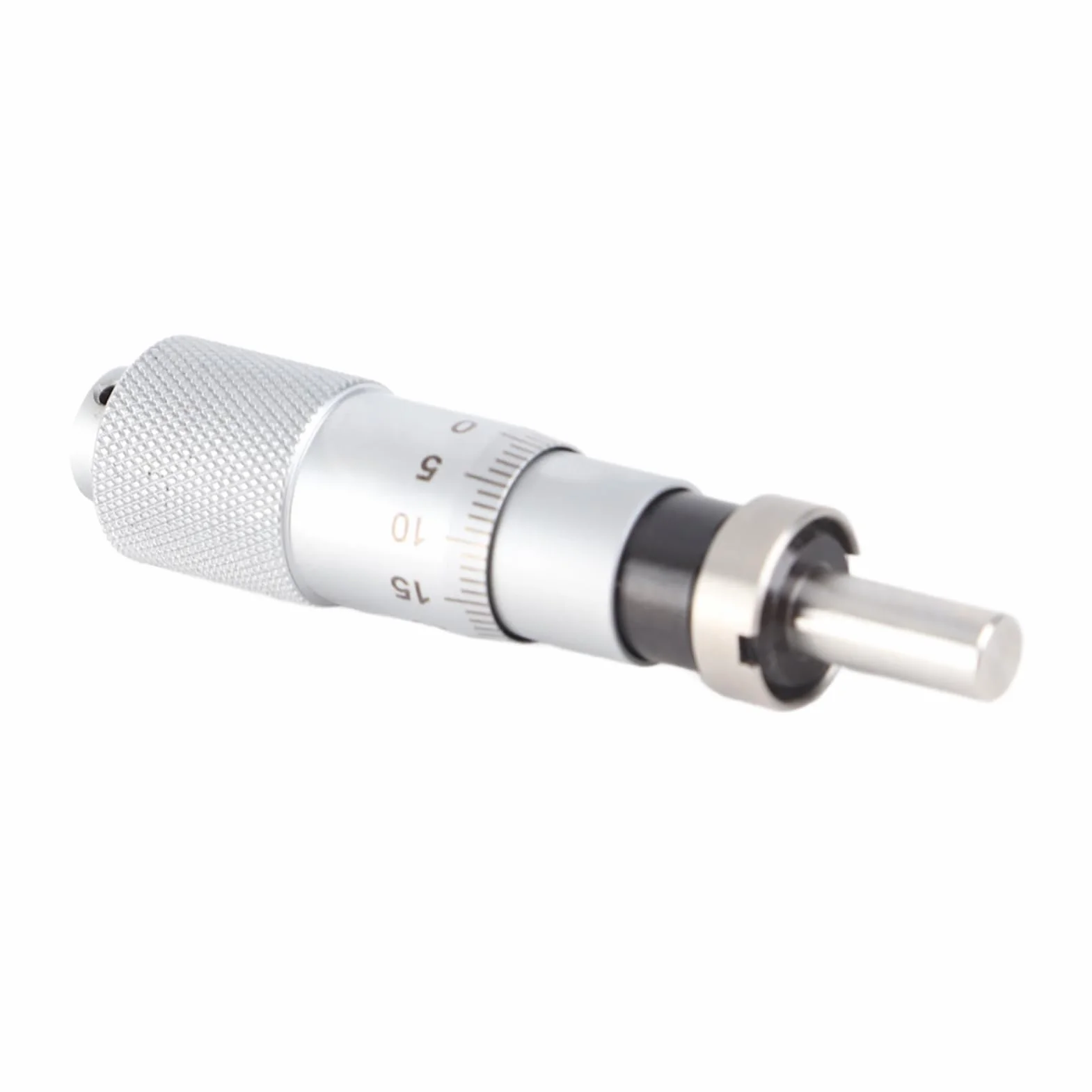 Micrometro Interno 0-13 mm, Strumento di Precisione in Metallo Argento, Precisione 0,01 mm, con Testa Piatta e Sferica