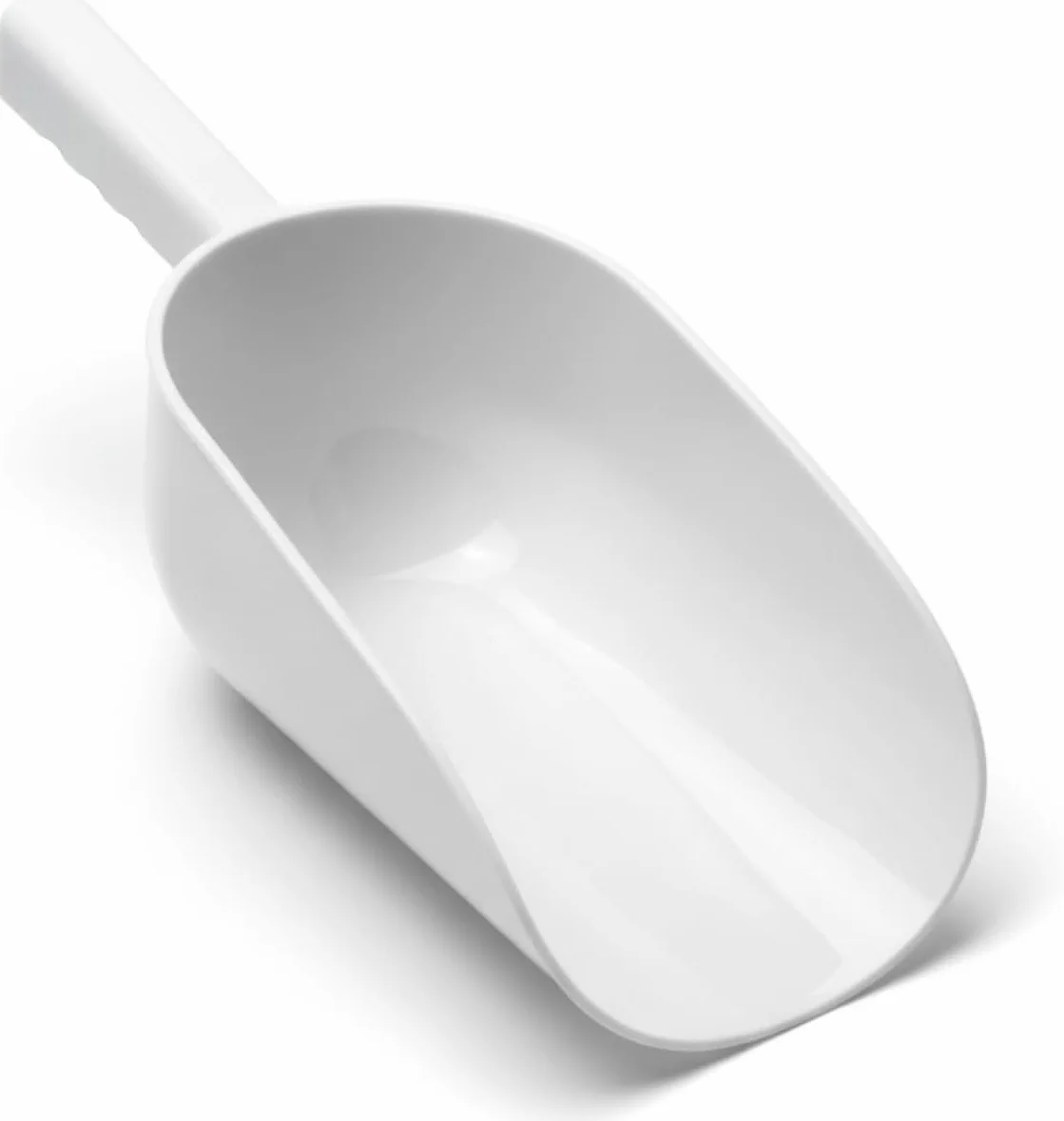 Sessola in Plastica Alimentare 38 cm – Paletta Rinforzata per Farina, Cereali, Legumi e Alimenti – Resistente, Facile da Pulire – Made in Italy