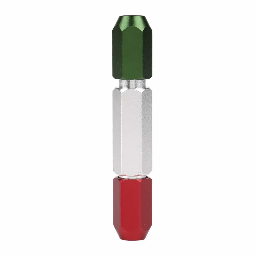Maniglia per calibro a perno in lega di alluminio doppia estremità Go-No Go 0,3-16 mm impugnatura per calibro a spina 6-7 mm