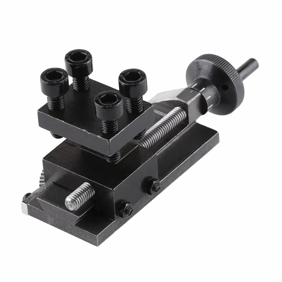 Generic Portautensili per Mini Tornio Durevole Ruotabile di 30 Gradi per Officina Mini Tornio SIEG C0