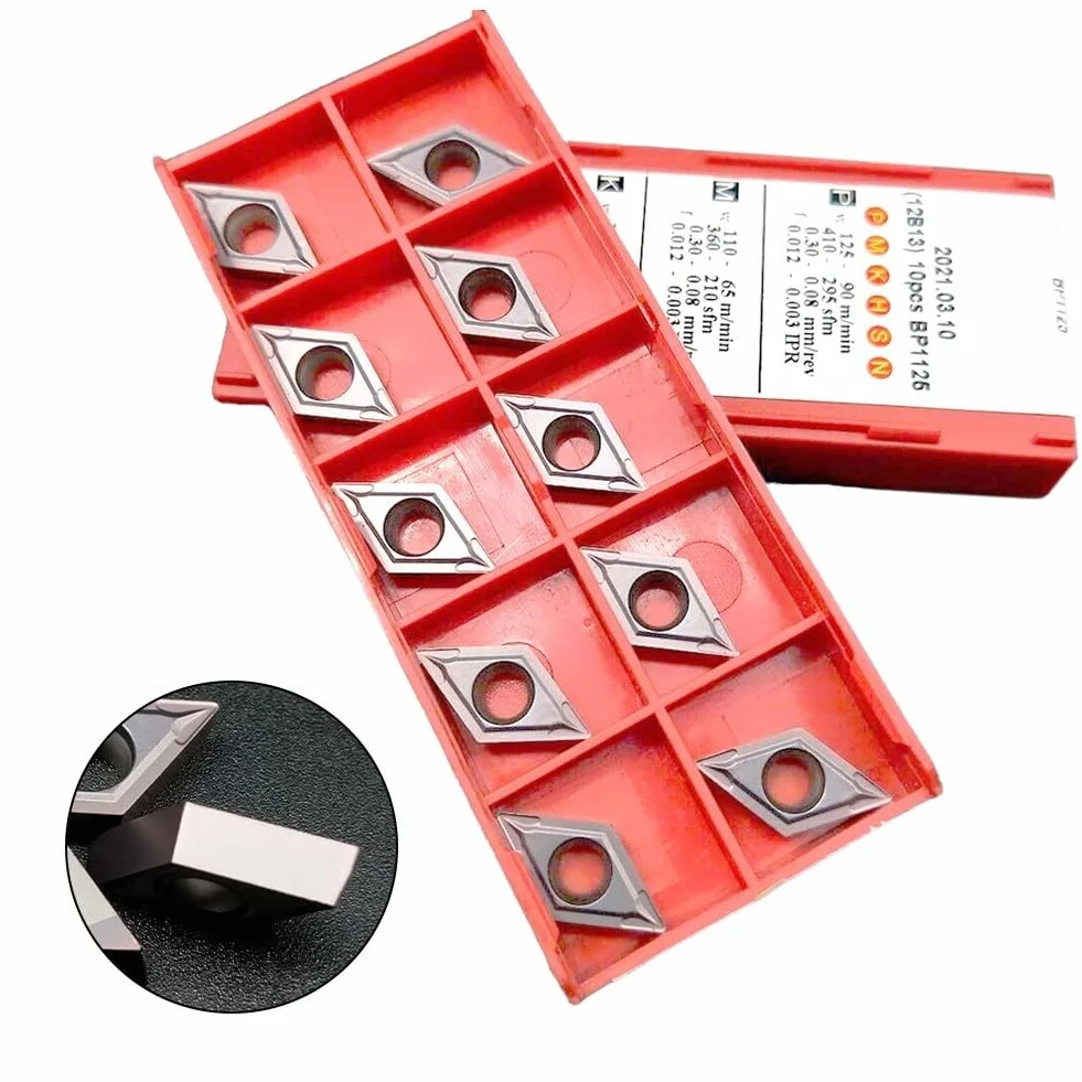 Dcmt11T304 Carburo Tornitura Inserti Per Sdjcr/L Supporti, Bp1125 Grado Semi-Finishing Strumento Per Acciaio Ghisa Lavorazione
