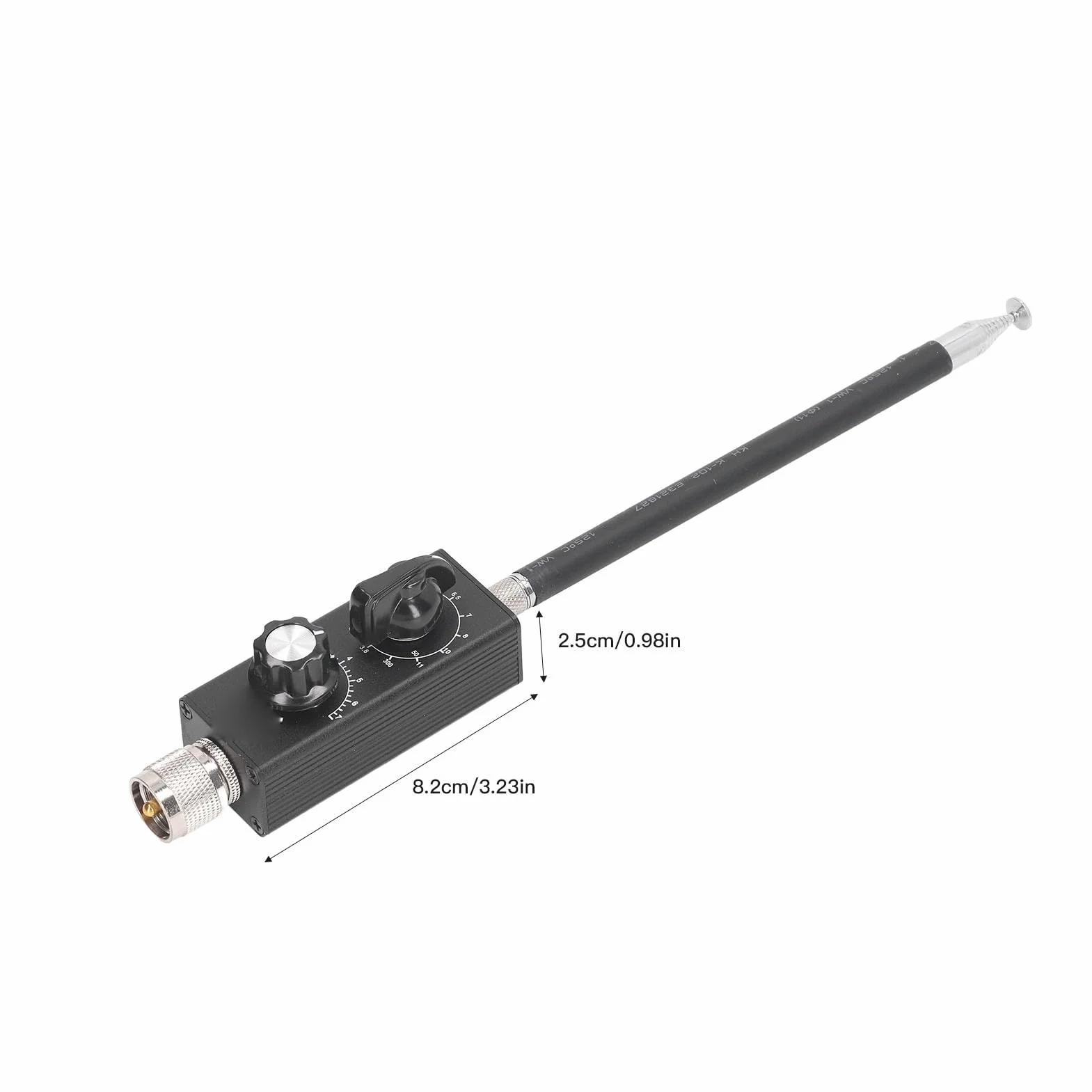 QRP Antenna HF a Onde Corte, Antenna Portatile Sintonizzata a Banda Intera Forte direzionalità 20W 3,5 a 470MHZ per Interni