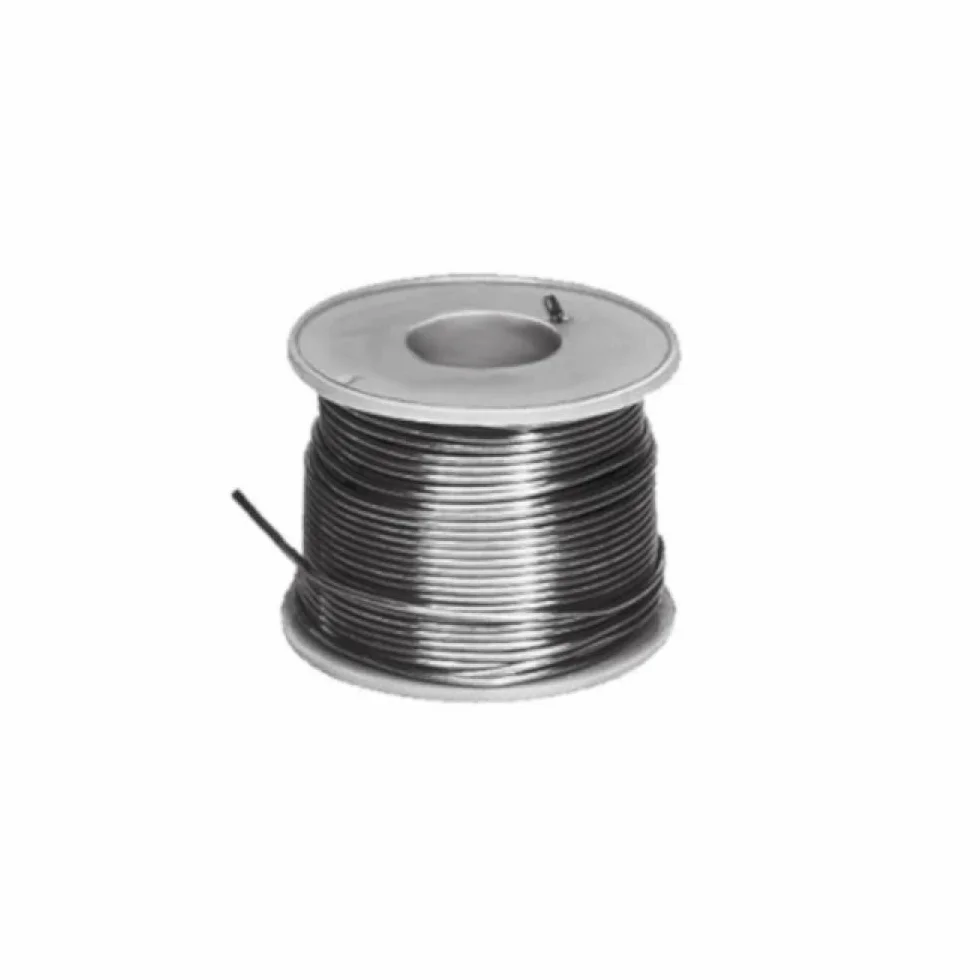 Filo di stagno in rocchetto 250g diametro 1mm Sn/Cu 97/3 flussante 3%