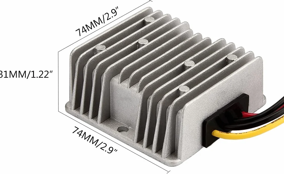 Gebildet Regolatore di tensione DC/DC 12V step-up 24V 10A 240W impermeabile