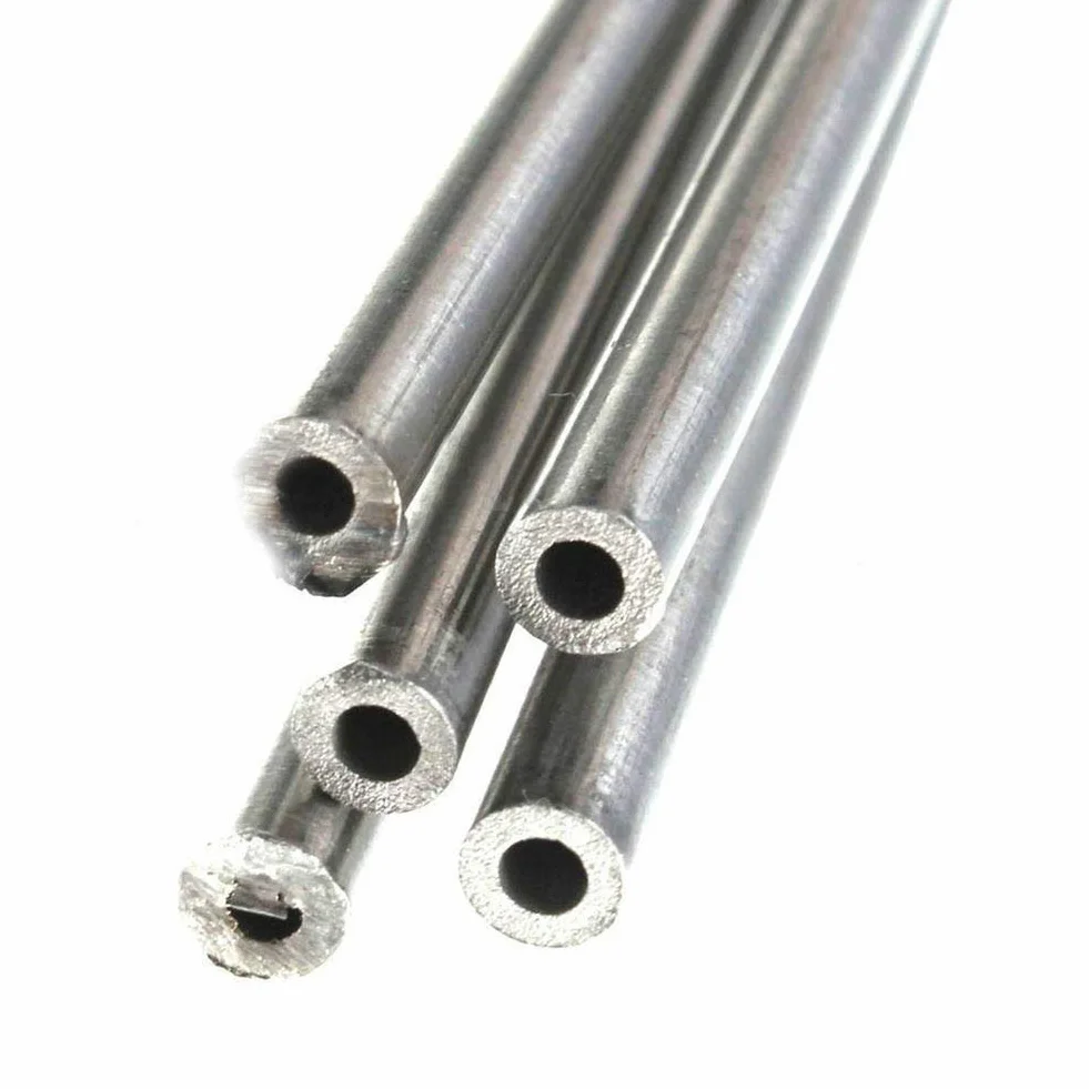 Tubo capillare in acciaio inox 304, diametro 4 mm, diametro 3 mm, lunghezza 250 mm, confezione da 5 pezzi