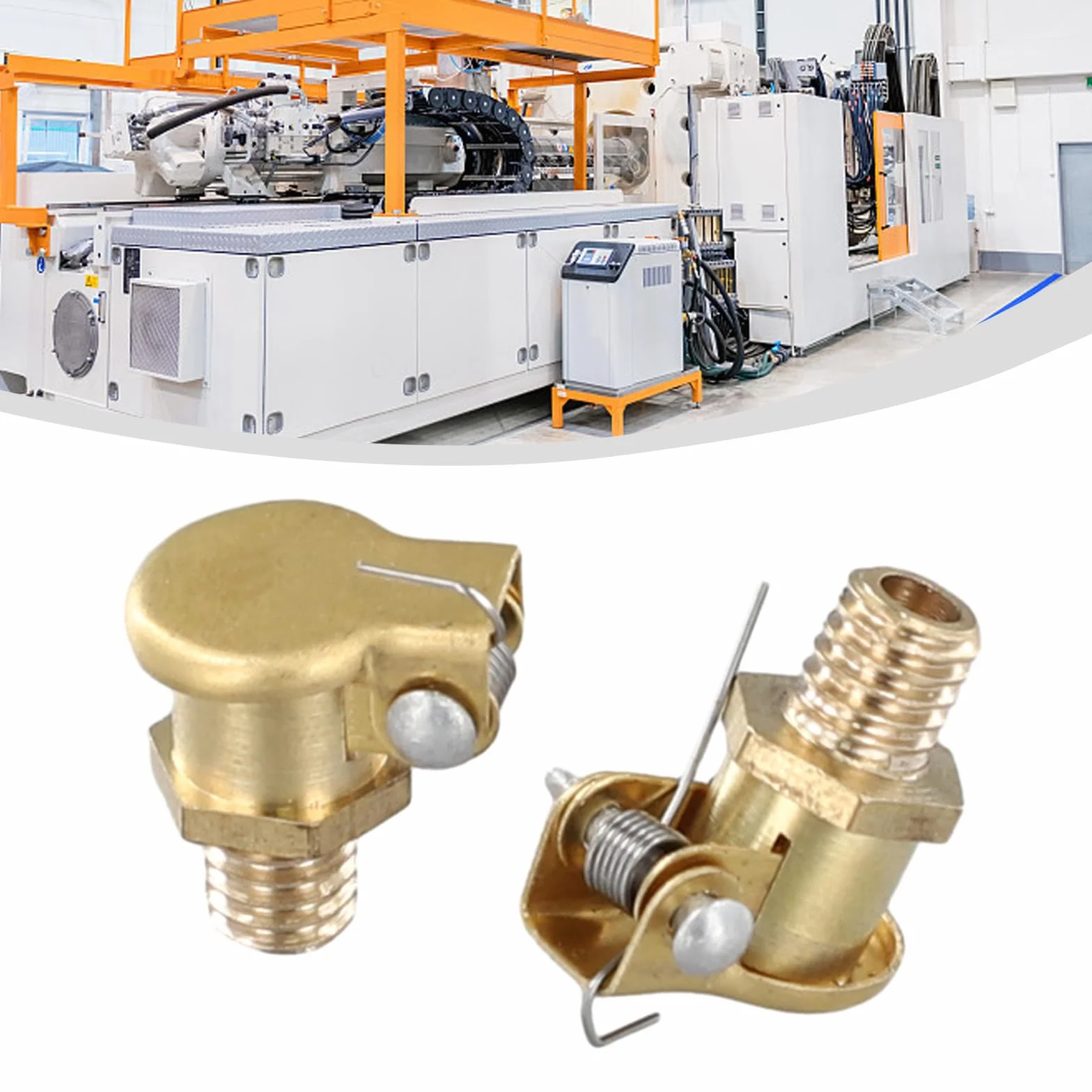 Oliatore a molla M6 x 1 mm in ottone 20 pezzi per Hit Miss Engine
