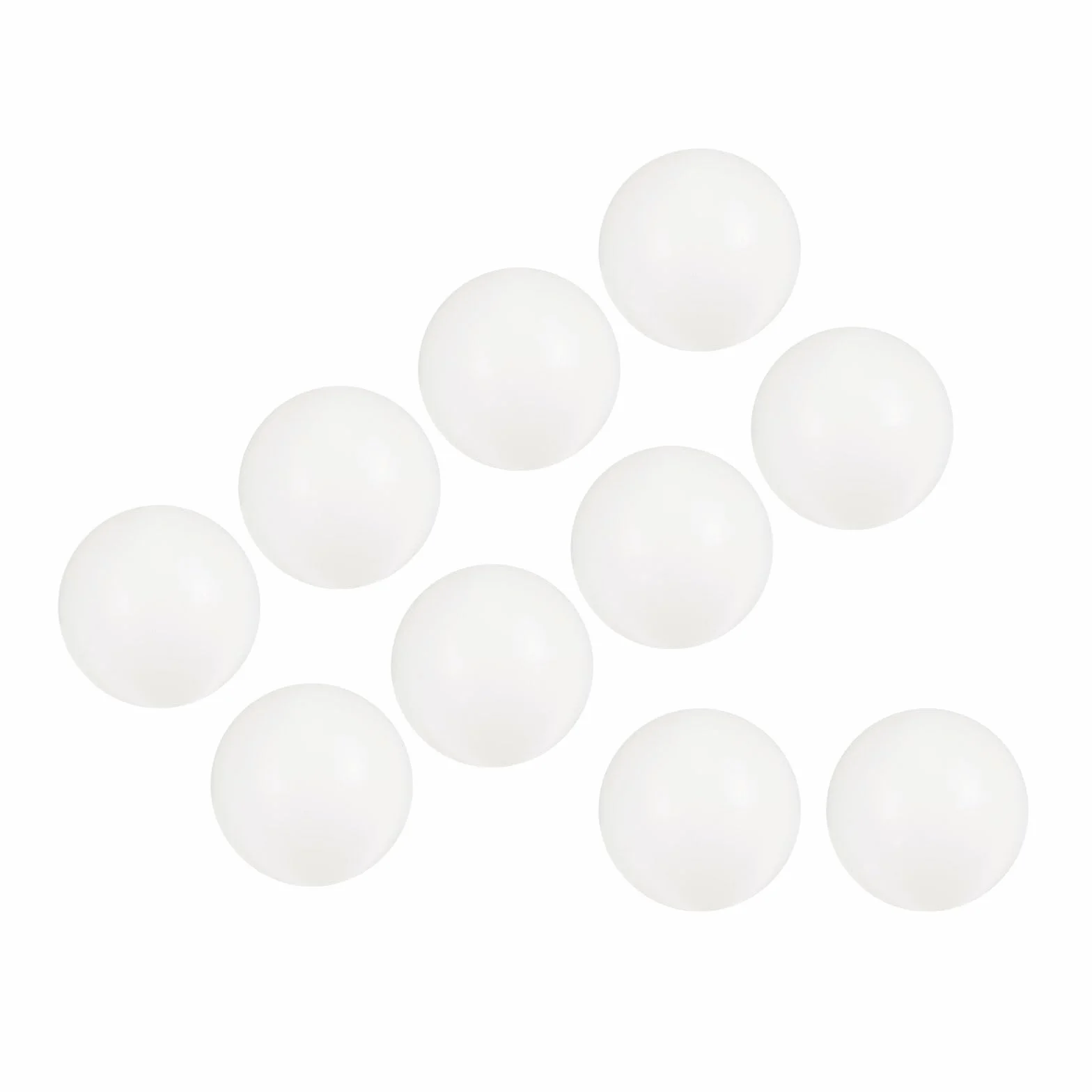 Sfere di Precisione in Nylon PA 9mm per Cuscinetti e Valvole - 10 Pezzi