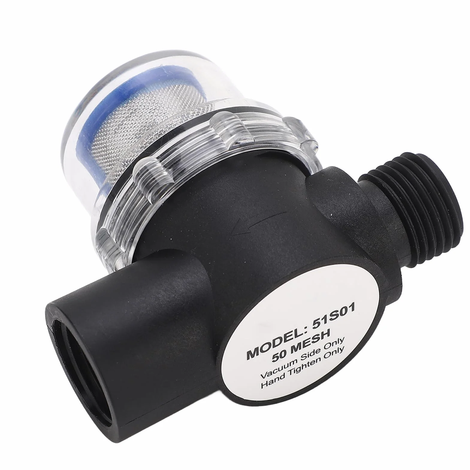 Filtro in linea filettatura interna 1/2 pollice 14 pompe acqua plastica tubazioni