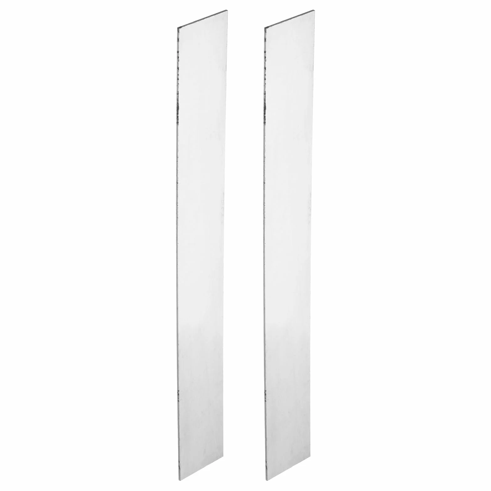 PATIKIL 2 confezioni acciaio 15N20 per coltelli, lamiera 12" x 1 1/2" x 1/16"