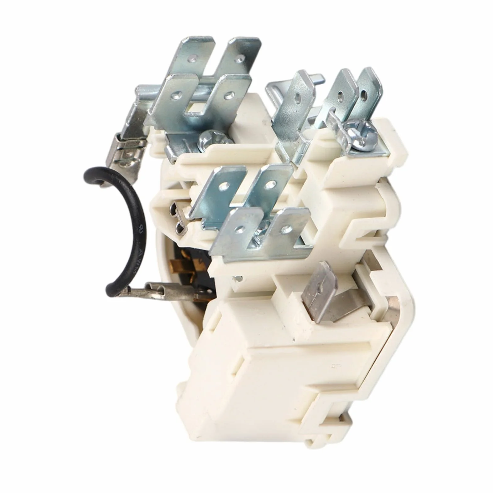 QP3-15/C PTC - Relè di avviamento PTC, protezione da sovraccarico, per frigorifero Frestec e compressore congelatore, parte di ricambio bianca, 6 x 6 x 3 cm, facile da installare