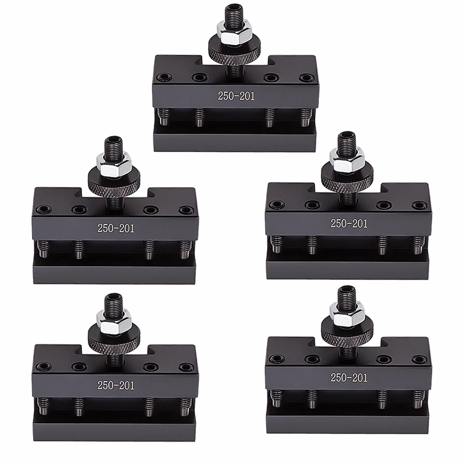maXpeedingrods 5 pezzi 250-201 portautensili rapido portautensili strumento girevole e planner, portautensili per BXA portautensili 250-200 250-222 tornitura macchine e strumenti di taglio del viso