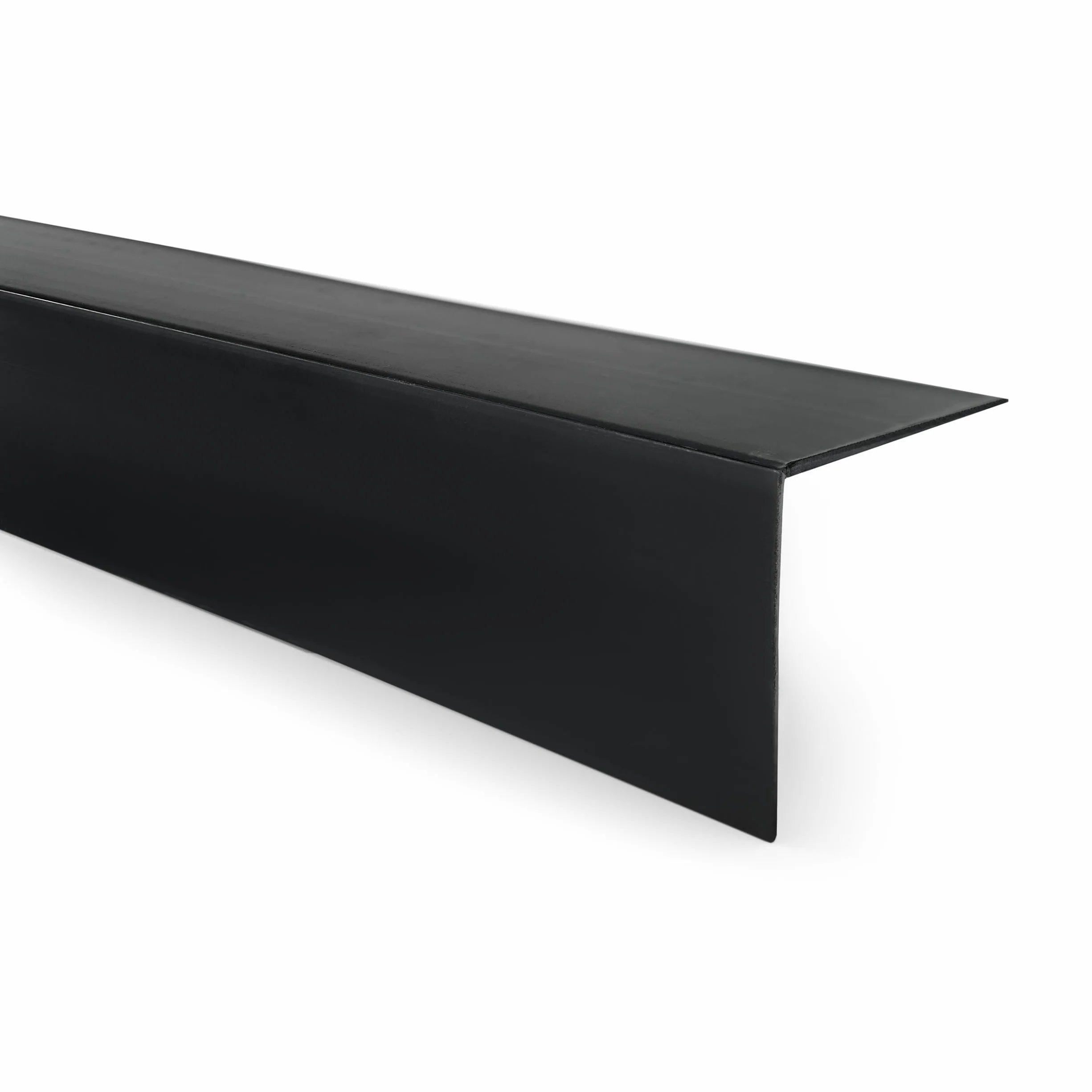 QUEST Angolare in PVC Rigido Autoadesivo – Profilo di Protezione 50x50mm 100cm Nero