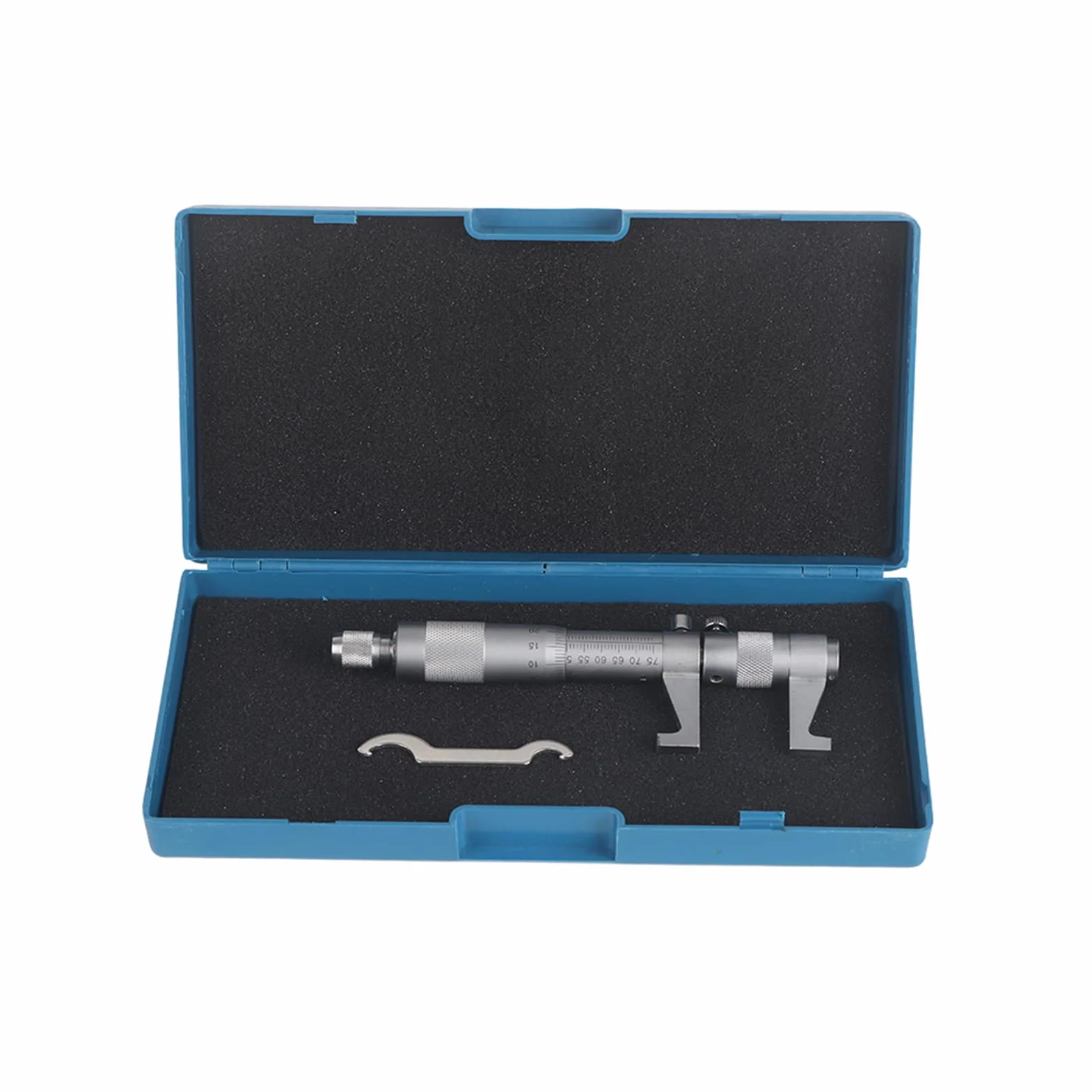 Micrometri interni, 50-75 mm 0,01 mm Micrometro interno Diametro interno del foro Diametro misuratore di precisione per la misurazione di vari interni(50-75 mm)