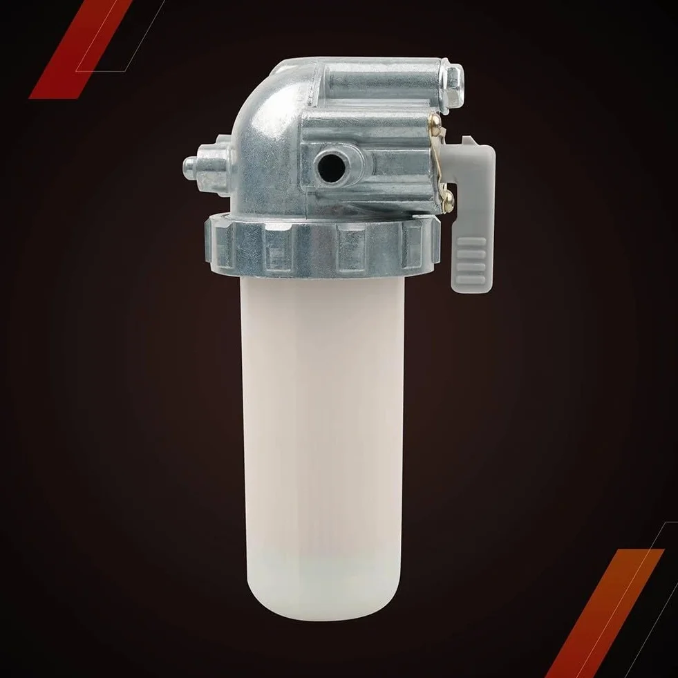 Filtro carburante diesel gruppo 1G313-43010 per motore Kubota D1105 D1305 D722 D902 V1505 Z482, ricambio 15393-43017 lega di alluminio, elementi filtranti multistrato 5µm