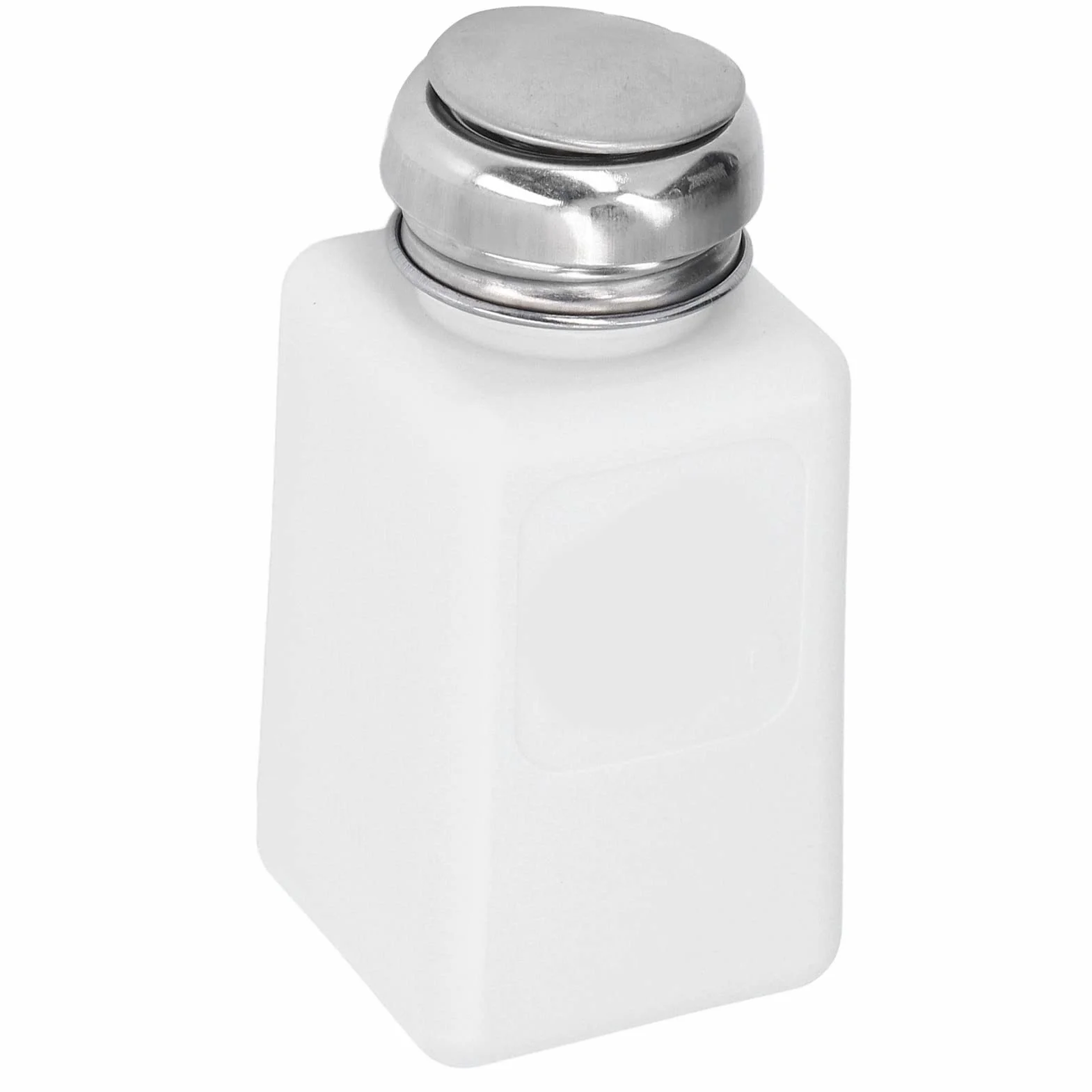 Raguso Flacone Quadrato Sicuro ESD, Dispenser di solvente in HDPE a Pressione per Laboratorio Bianco