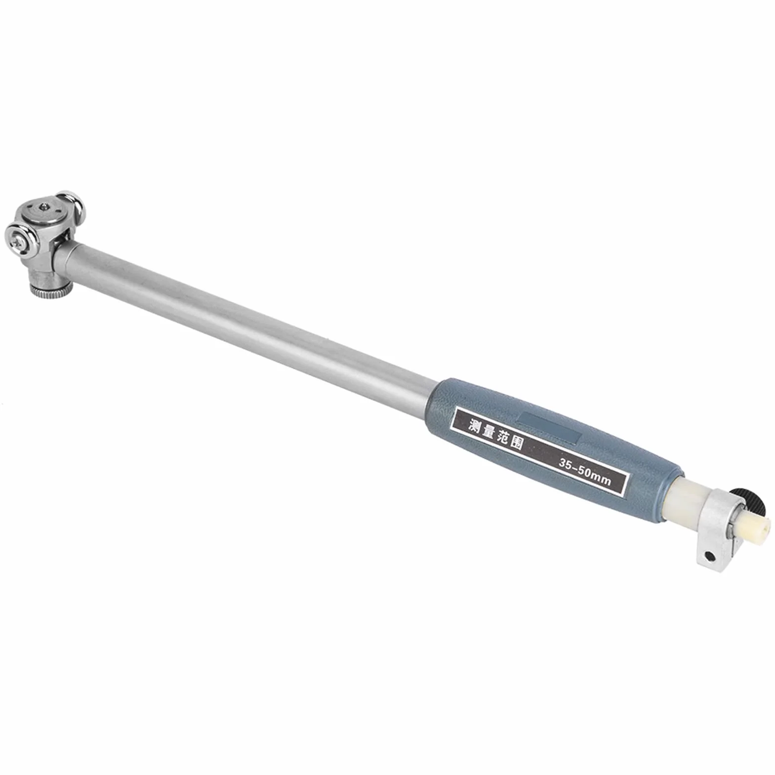 Strumento di misurazione del foro Indicatore del calibro del foro con kit di punte per la misurazione del diametro interno della lega di alluminio 35 a 50 mm