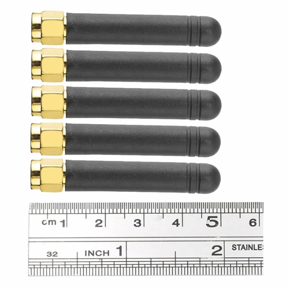DollaTek Antenna U.FL IPX a connettore SMA 868-915 MHz per scheda Lora Lora32u4 II Wifi Lora32-5 pezzi