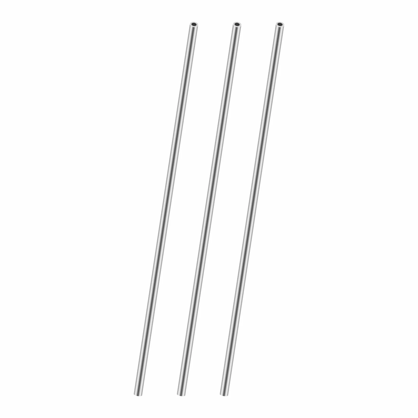 Tubi rotondi in acciaio inossidabile 304, diametro esterno 5 mm, spessore parete 300 mm, lunghezza 300 mm, tubo dritto senza cuciture