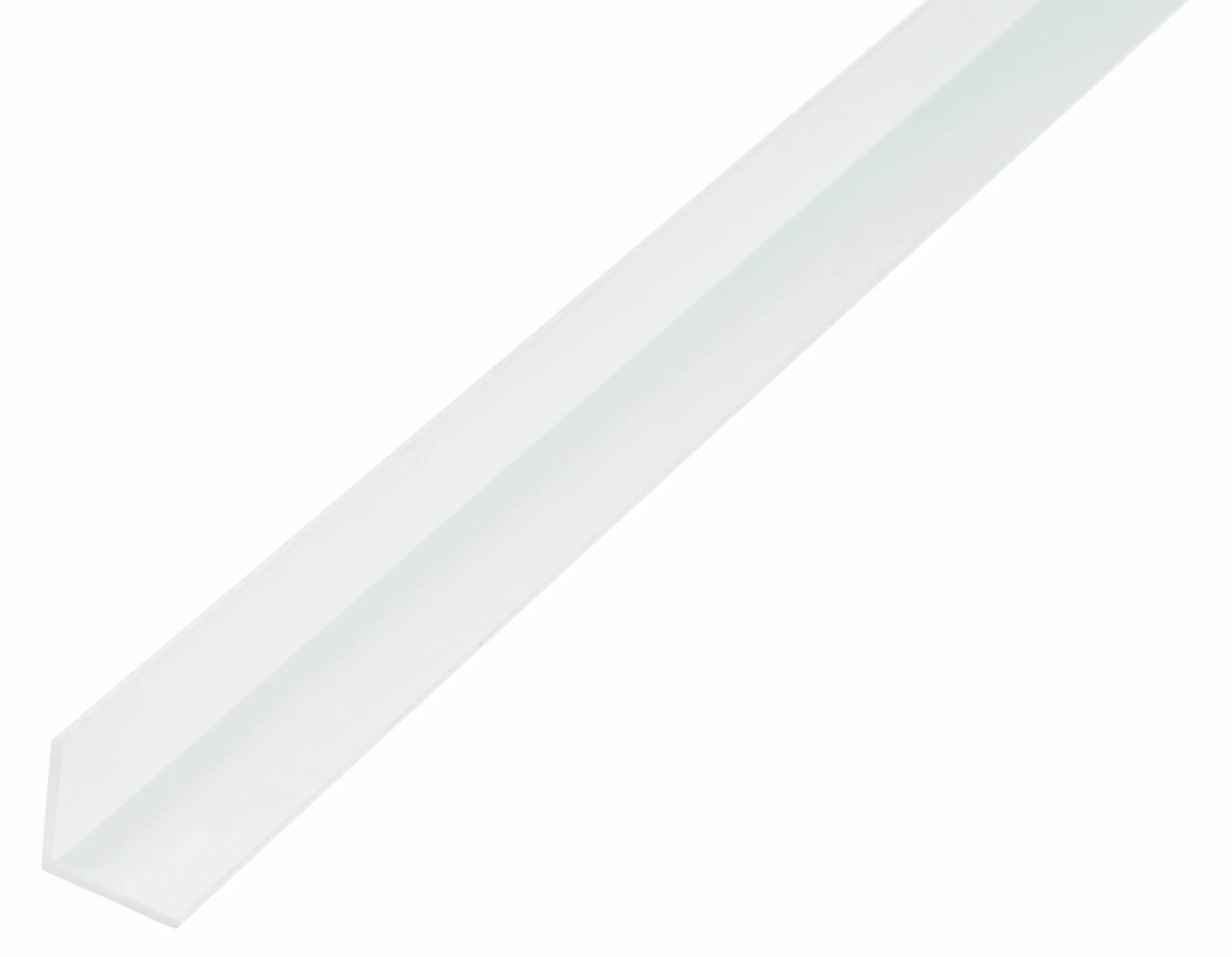 Alberts Profilo angolare Plastica bianco 1000 x 20 x 20 mm