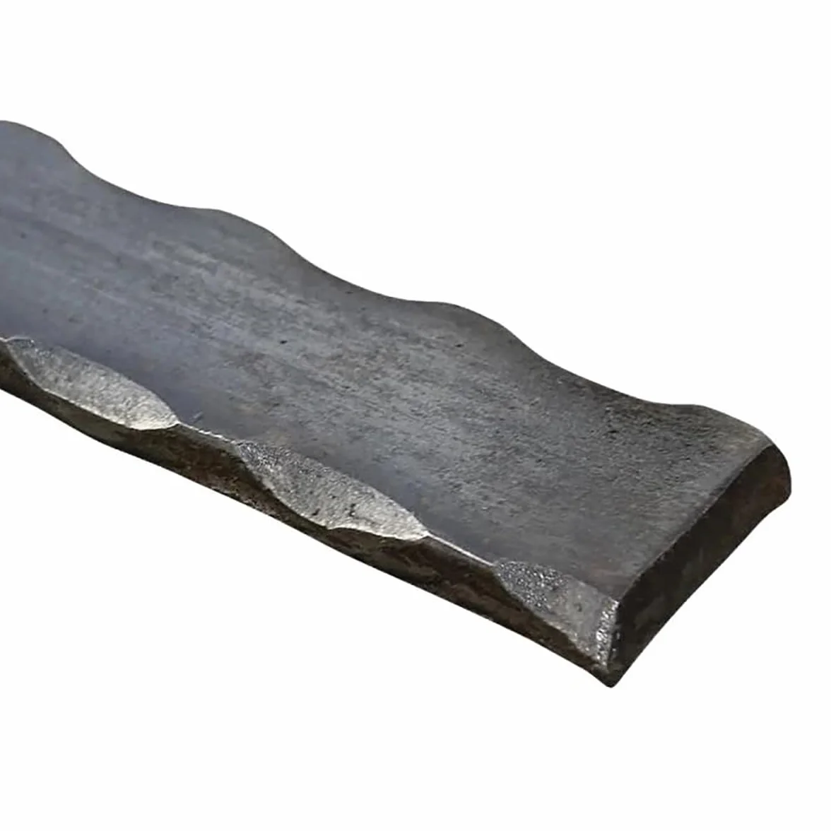 Barra in ferro battuto piatto martellato 30x8 mm 2 mt 2000 mm Made in Italy