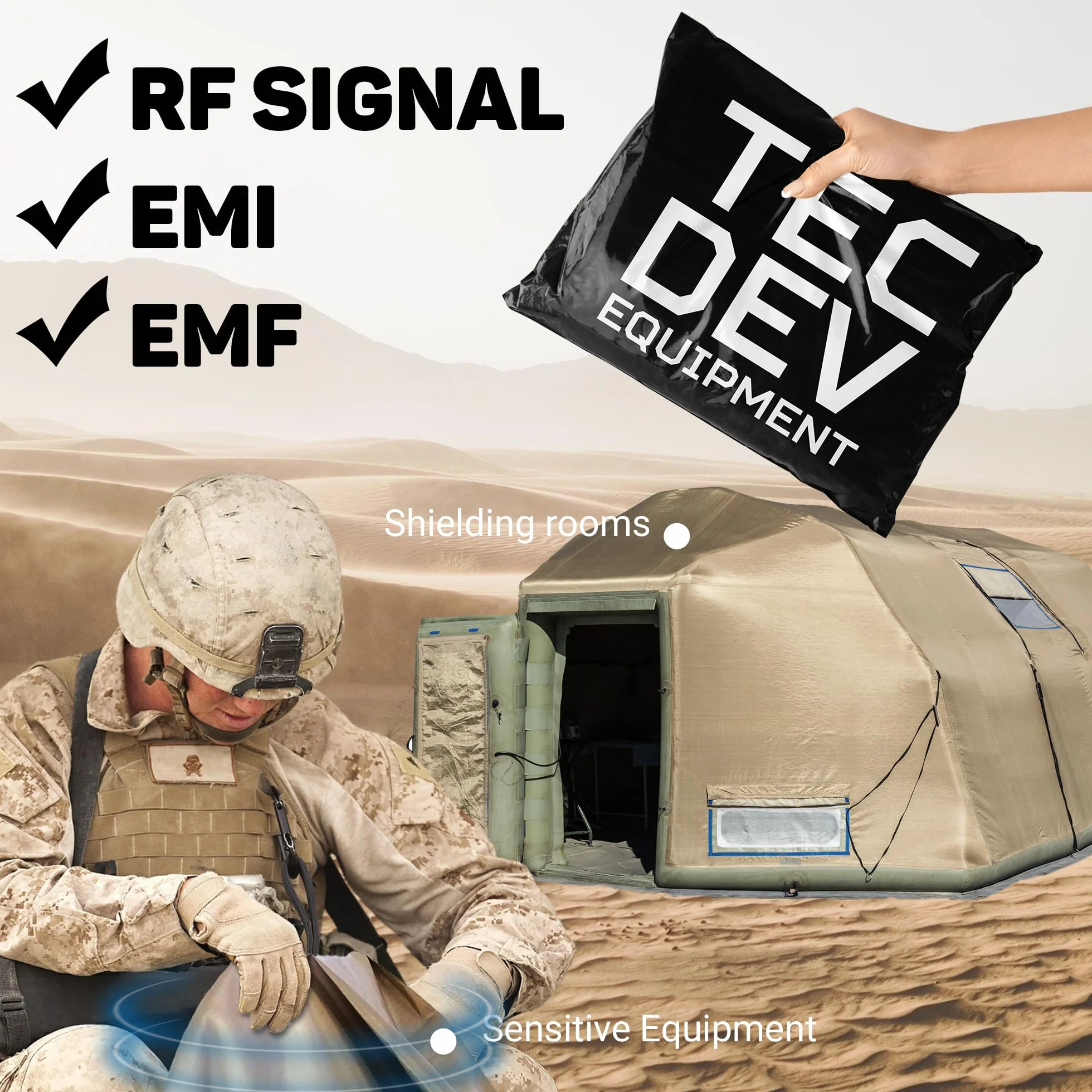 Tessuto schermante blocca segnali telefono cellulare GPS militari Stati Uniti
