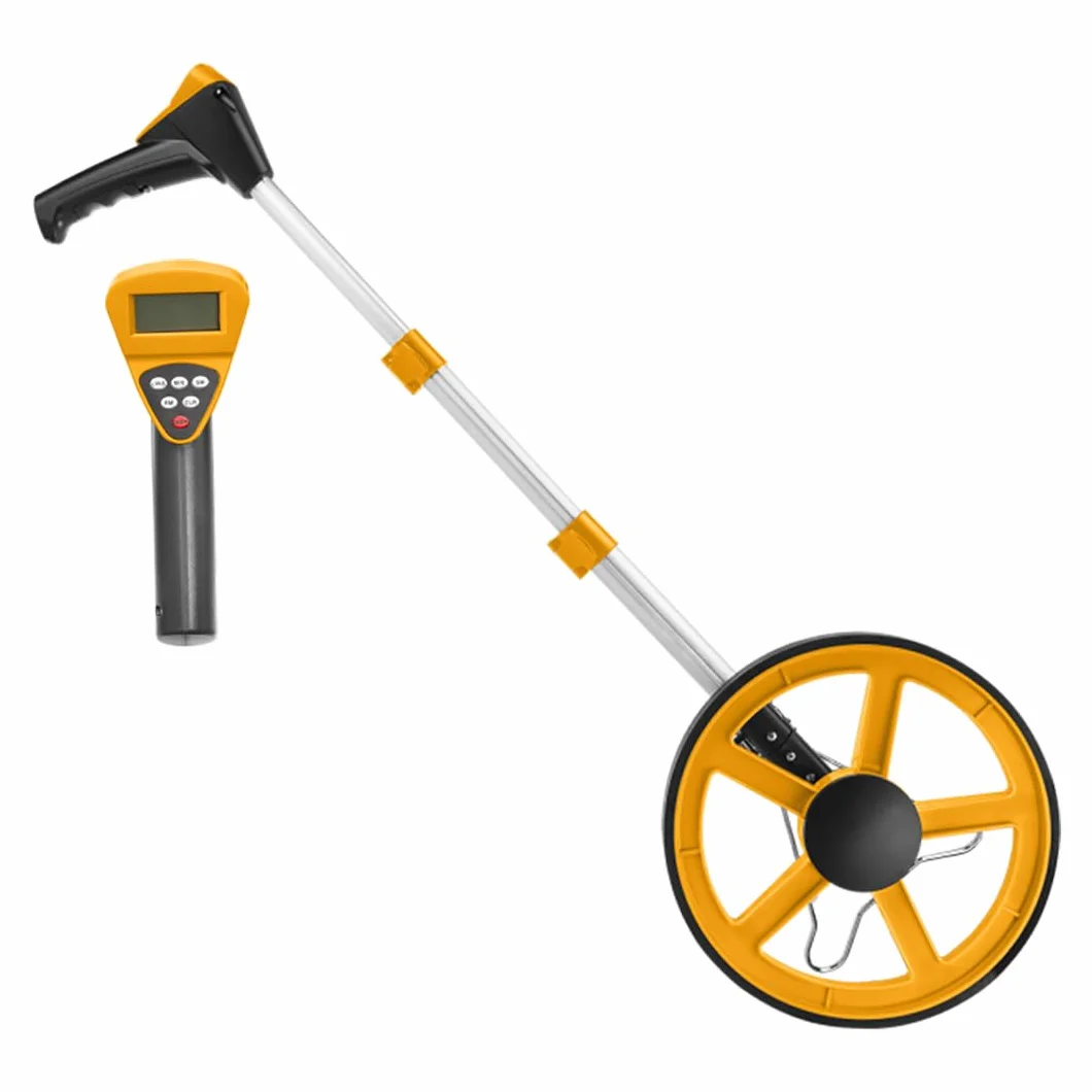 Ingco Hdmw23 Rotella Metrica Digitale Odometro Stradale Misuratore Ad Anello Ruota 99999 Mt