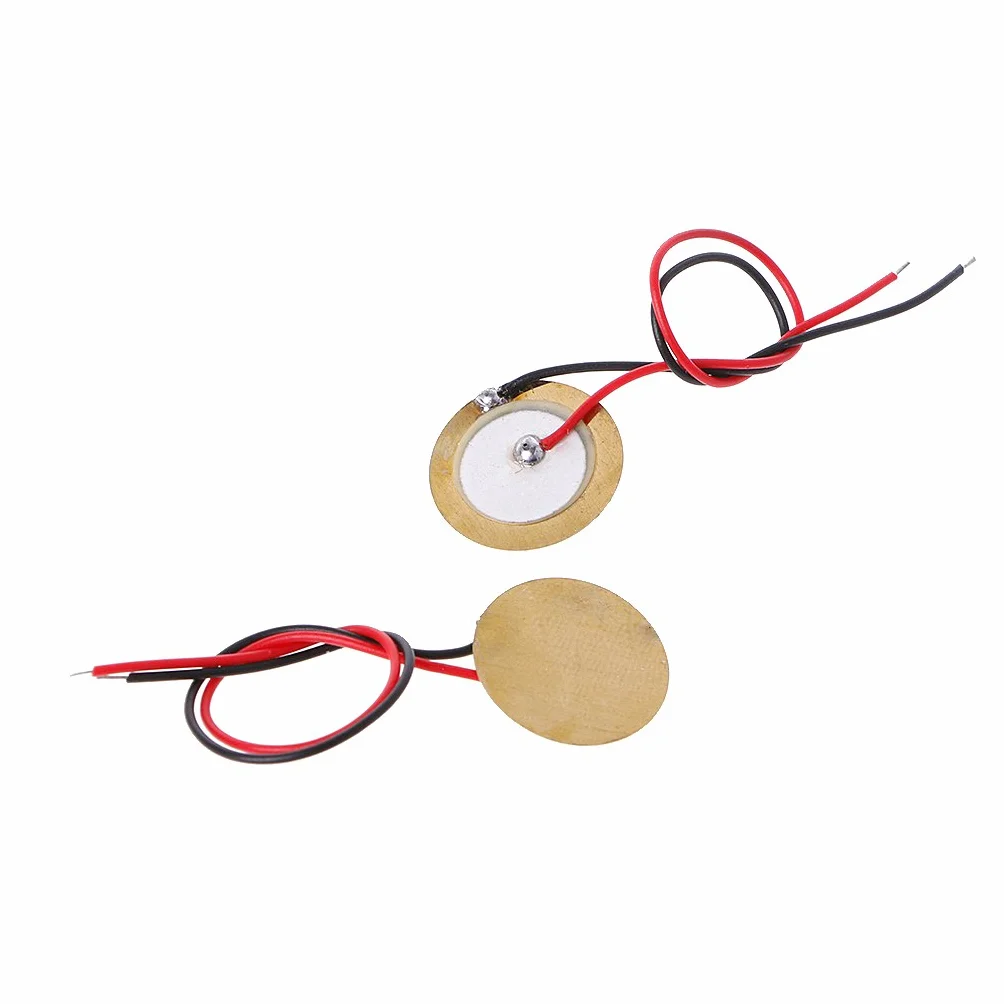 Piastra in Ceramica piezoelettrica piezoelettrica da 10 Pezzi Diametro 15 mm per Altoparlante cicalino
