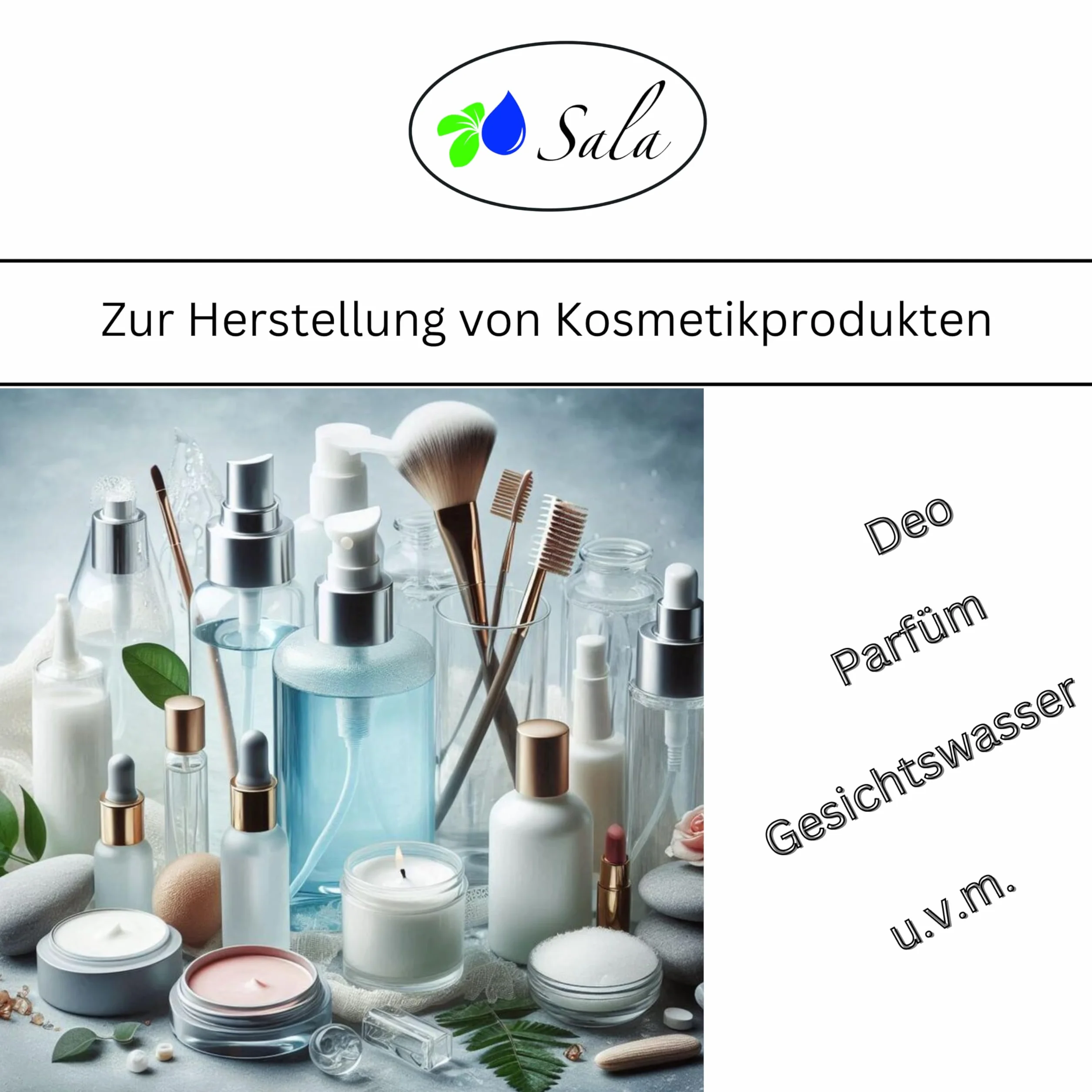 Sala Acqua base cosmetica 96% alcool 1 litro 1000 ml