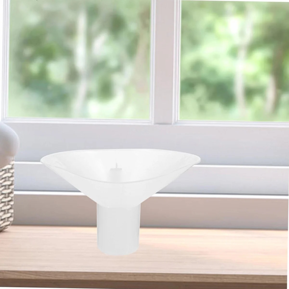 Set 4 Pezzi Bicchieri per Lavaggio degli Occhi in Plastica Bianca per Pulizia Oculare in Laboratorio