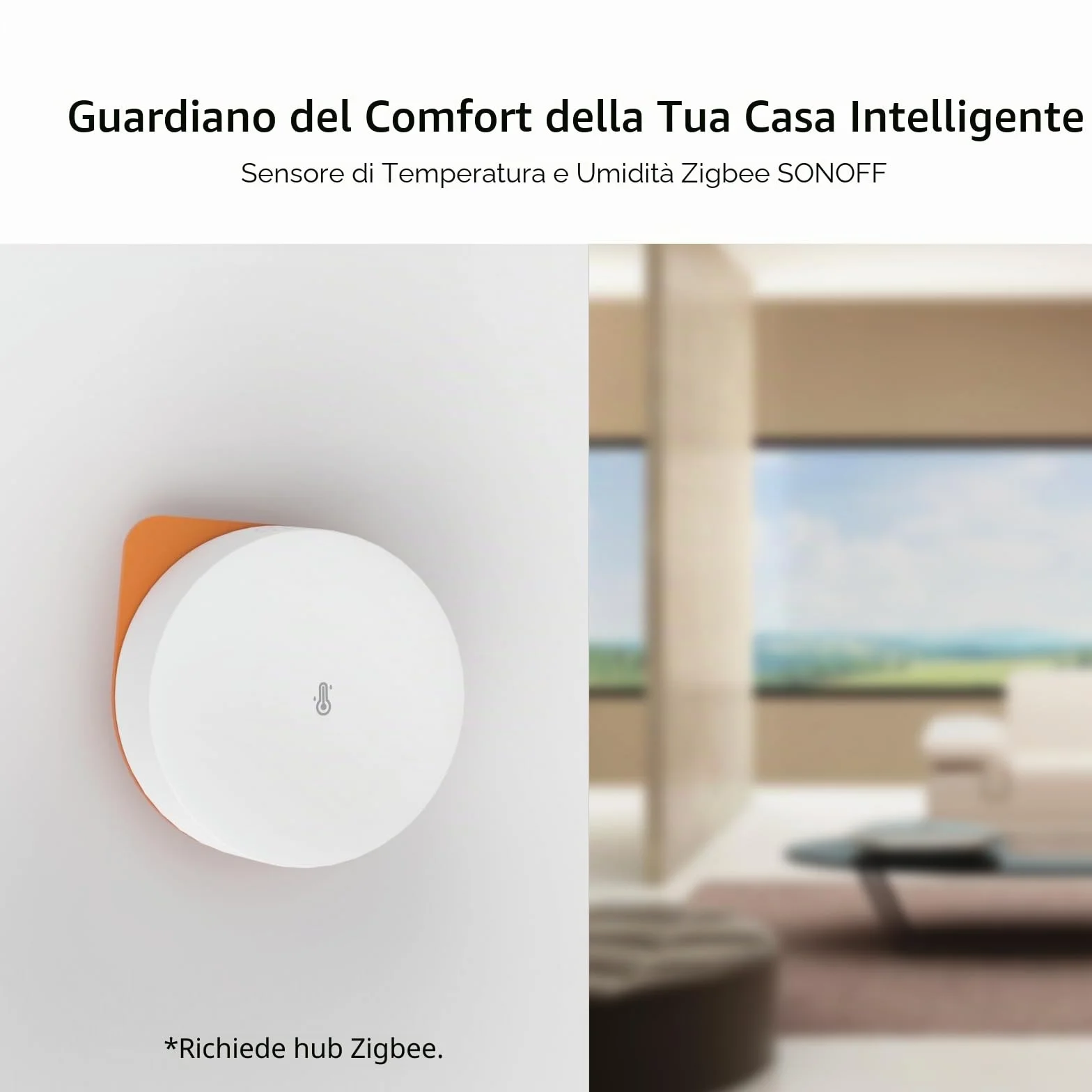 SONOFF SNZB-02P Sensore intelligente di temperatura e umidità ZigBee 3.0