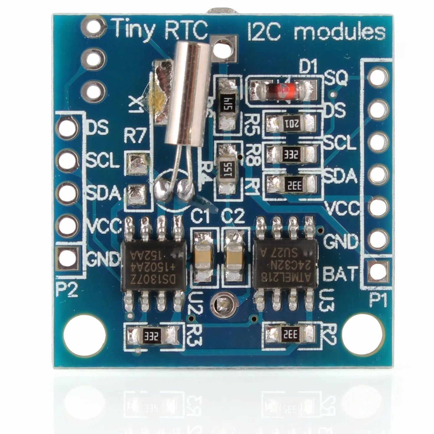 DollaTek Tiny RTC I2C DS1307 AT24C32 Modulo Orologio in Tempo Reale per Arduino AVR Arm PIC 51