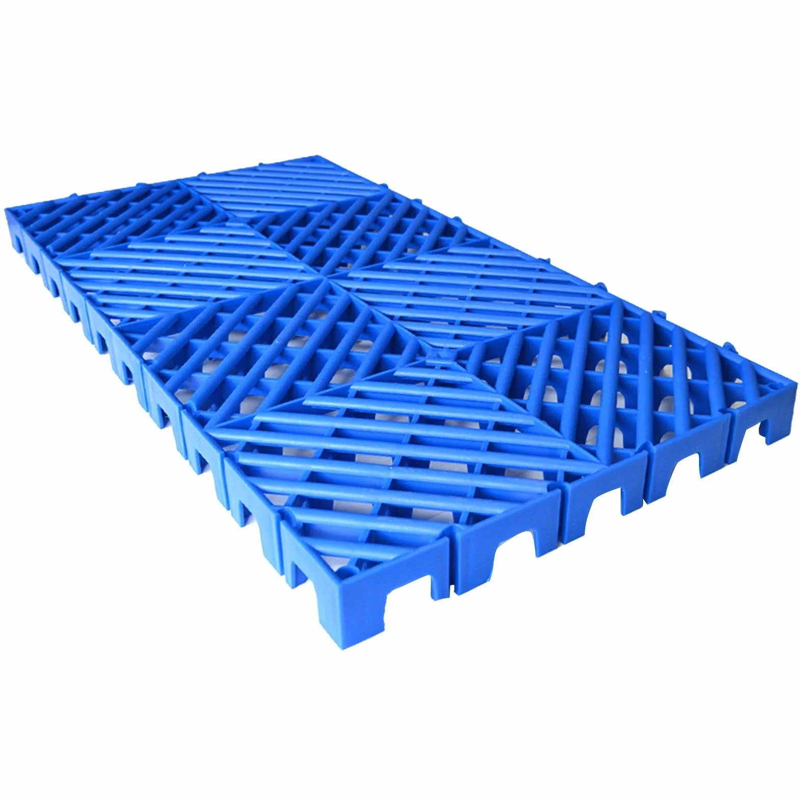 Tappetino impilabile per pallet in plastica, leggero, per riporre la casa degli animali domestici, il magazzino e la conservazione del freddo, in 5 colori (blu, 80 x 40 x 5 cm)