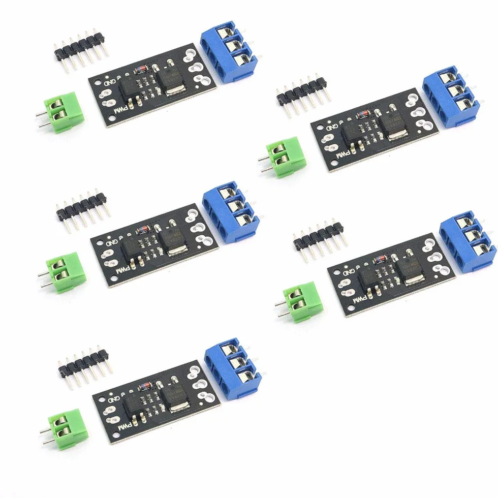 DollaTek LR784 Mosfet Modulo di Controllo Effetto Campo 5Pcs