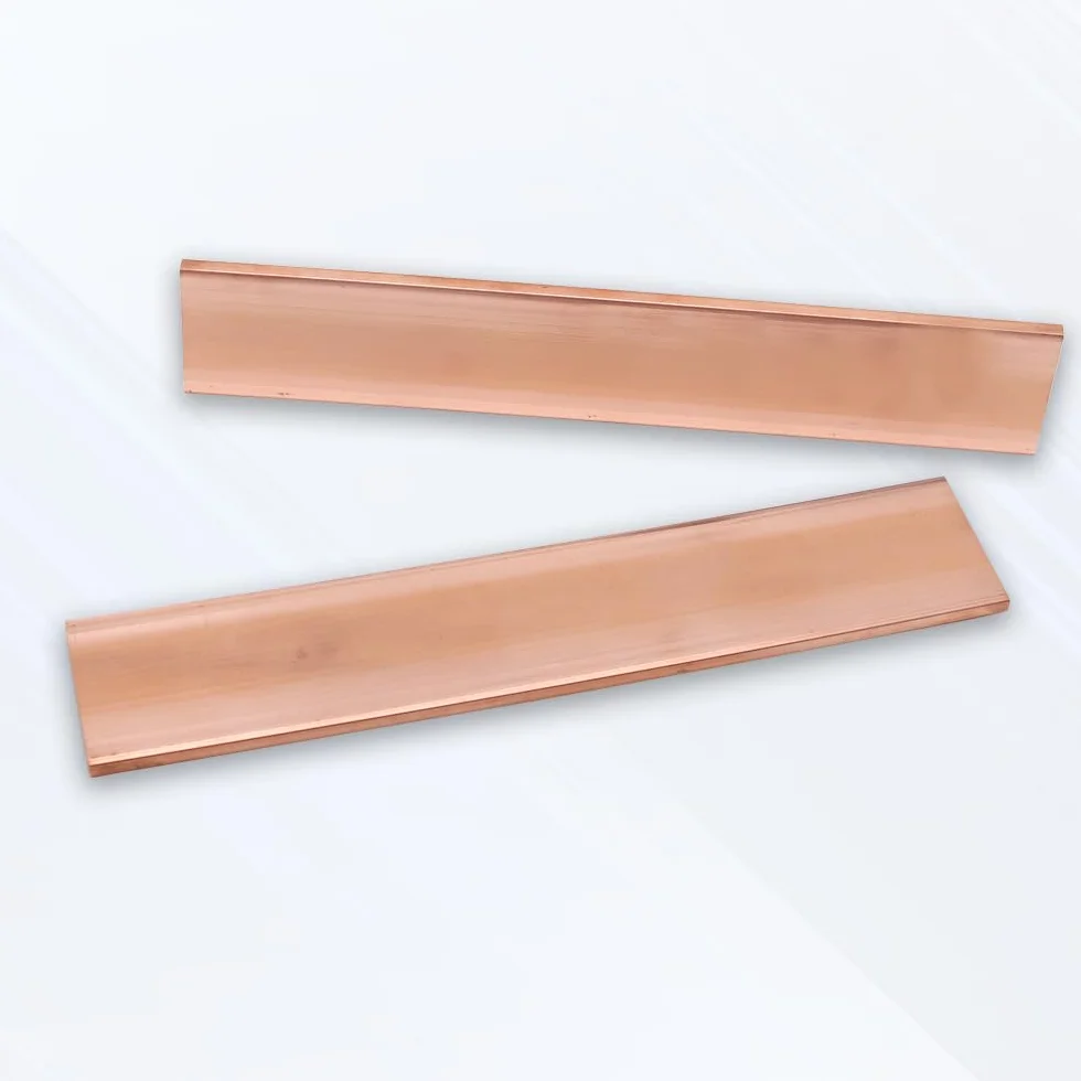 2 Piastre di Rame in Metallo, T2 Piatto Rame Viola, 99,95% puro Rame, Materiali per l'industria della Lavorazione dei Metalli (150 x 30 x 3 mm)