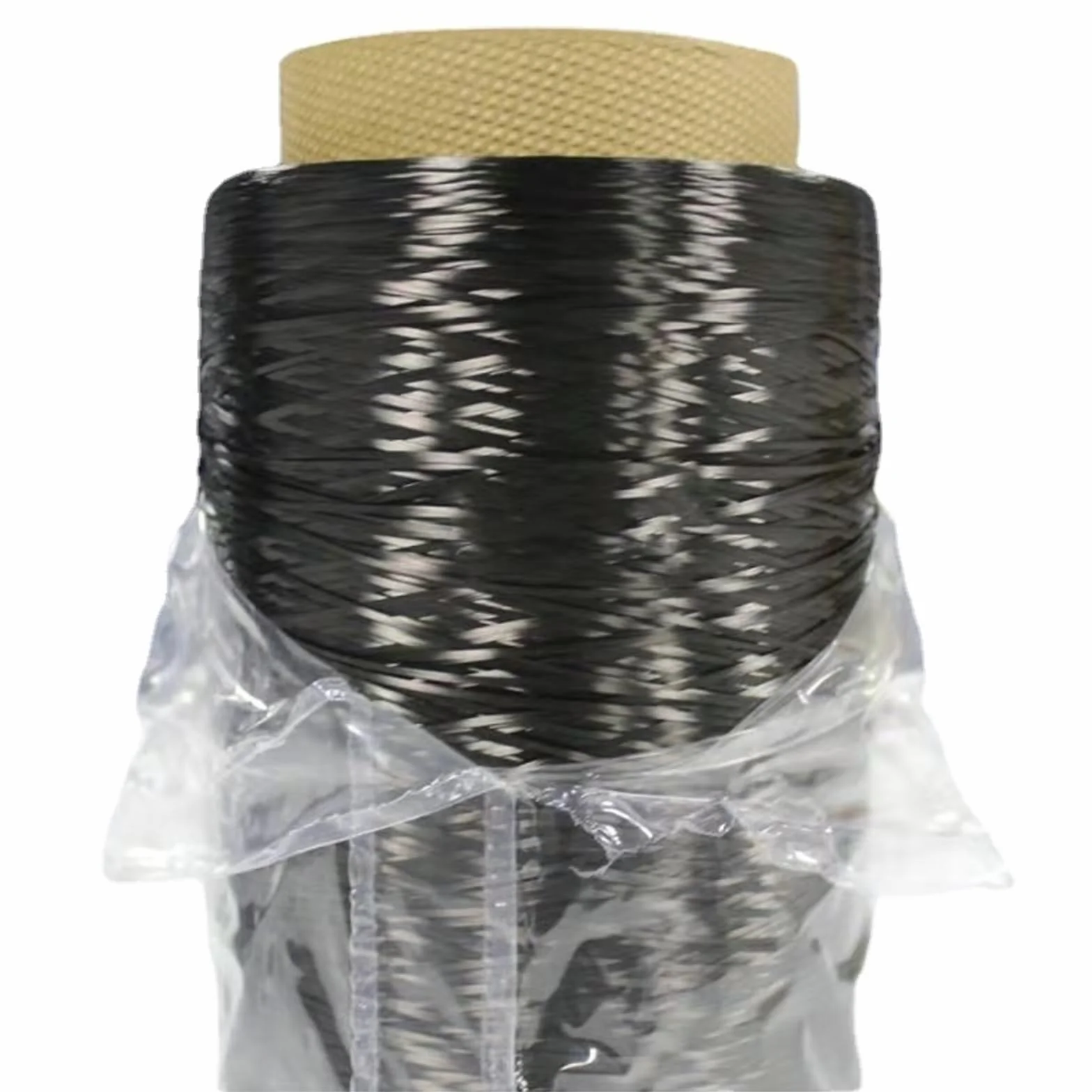 Filo in Fibra di Carbonio Nero, Linea Lunga, Lunghezza 30 m, 50 m, 100 m, 1K, 3K, 6K, 12K, 24K, 48K, 50K(12k 50m)
