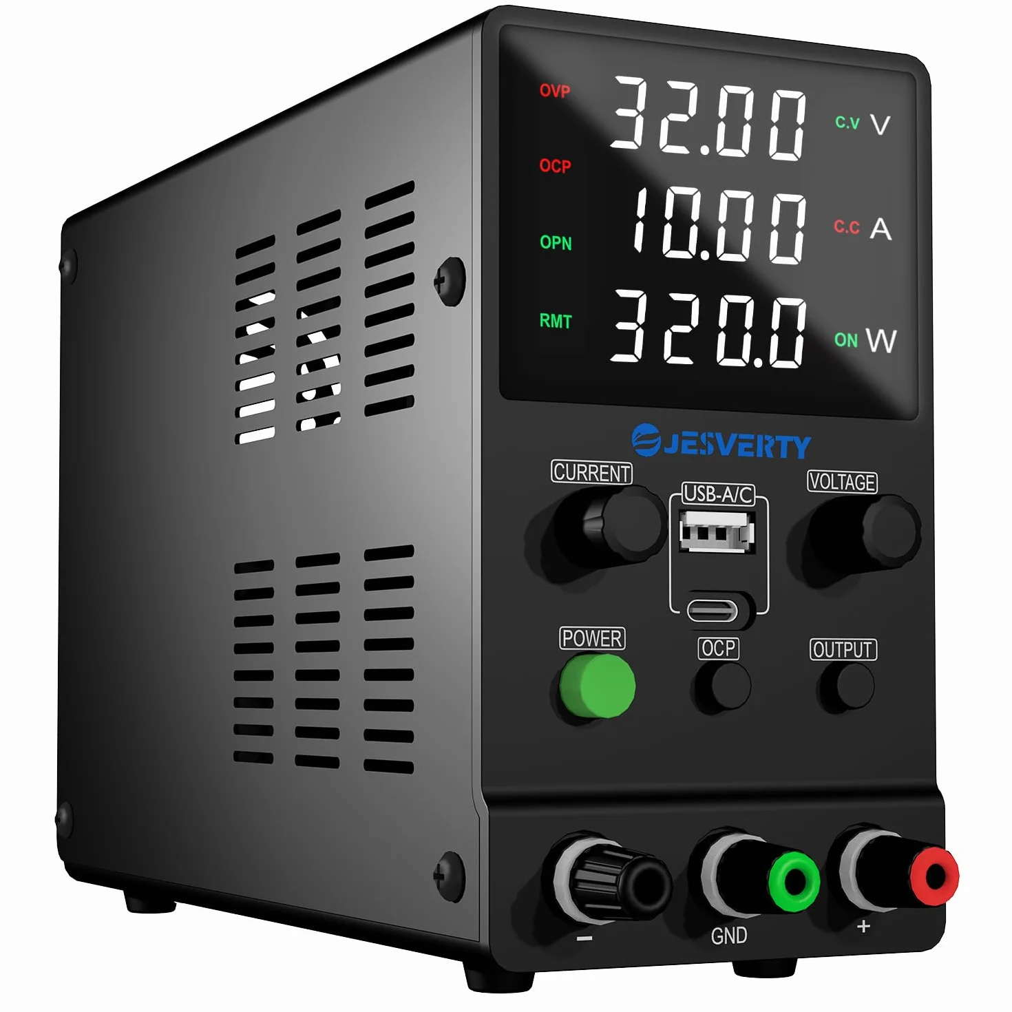 Alimentatore da banco regolabile 0-30V 0-10A SPS-3010M con ricarica rapida USB Type-C 20W
