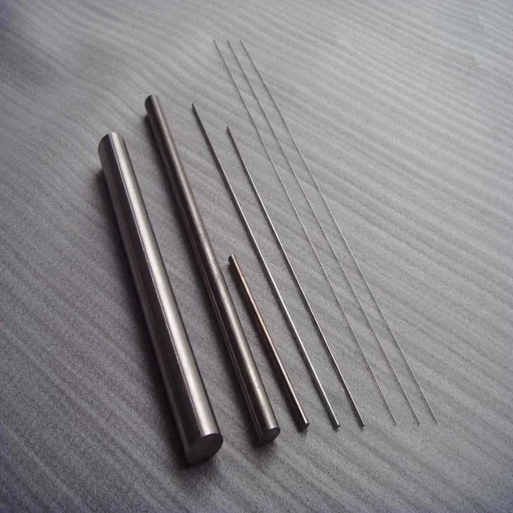 Tondino solido tungsteno 16mm 100mm per applicazioni elettriche