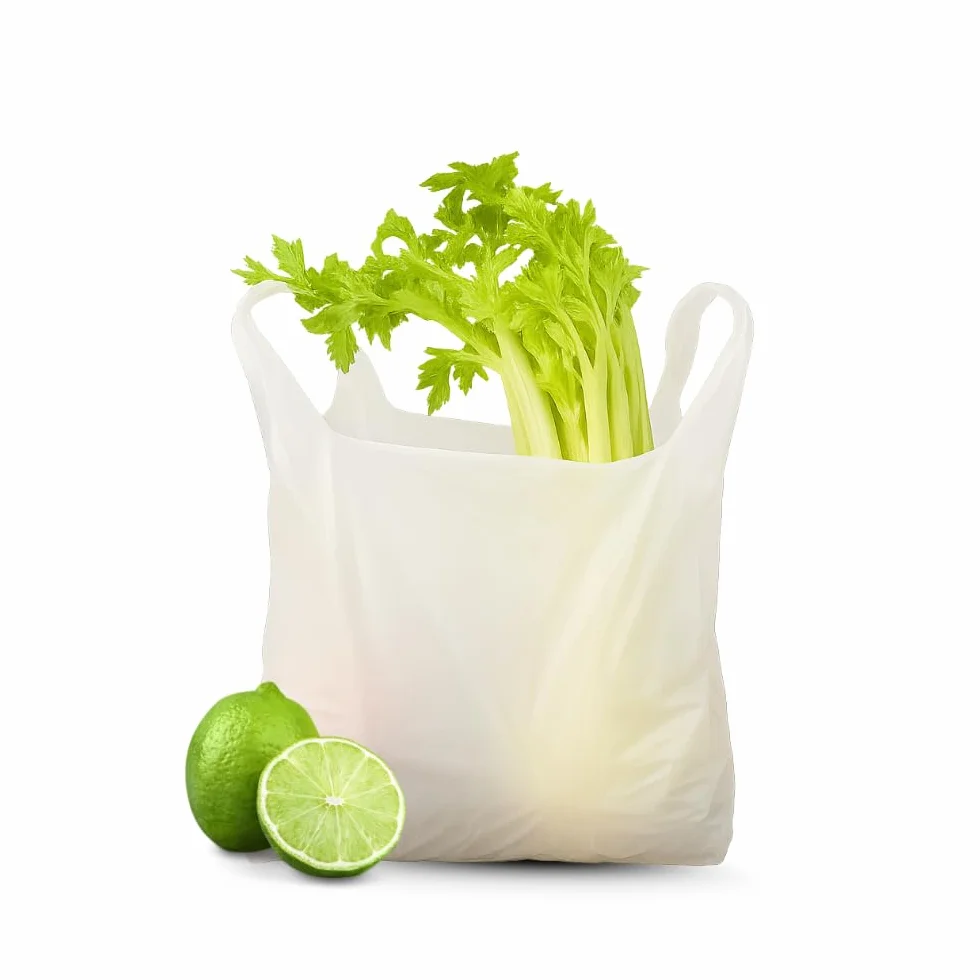 VIRSUS Buste Compostabili 27+7+7x50cm Sacchetti da 500 Pezzi. Shopper Spesa, Busta per Alimenti, Sacchetti Biodegradabili per Umido