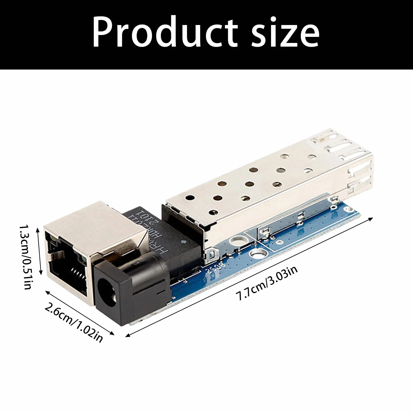 Konwertery Gigabit Ethernet Światłowodowe z Modułami SFP i SFP, PCB