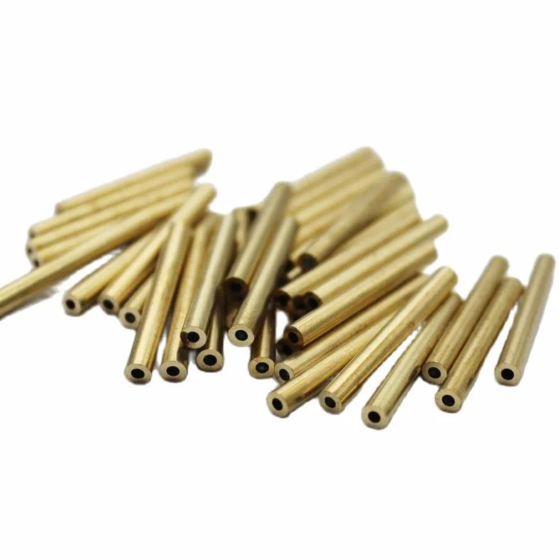 Tubi in Ottone Tondo Cavo Diametro da 0.8 mm a 11 mm 2x0.2x300mm 50pcs