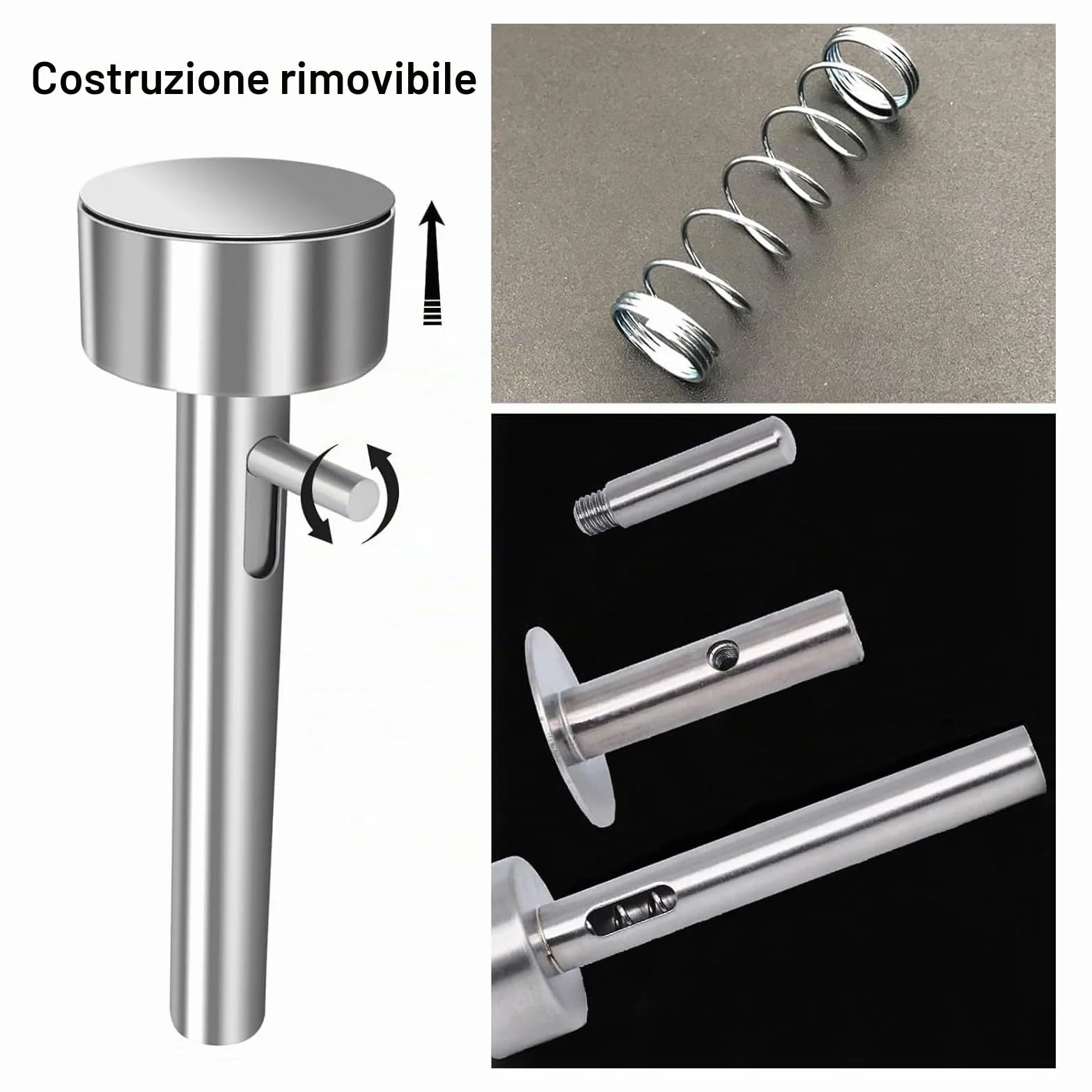 Falafel - Pala per polpette, in acciaio inox, antiaderente, per cucina, casa, ristorante