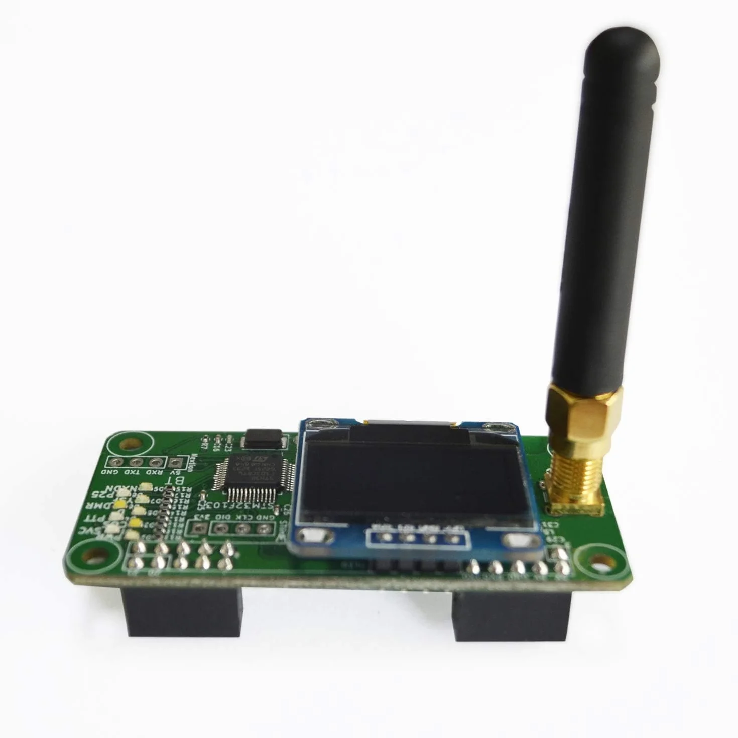 AURSINC MMDVM Hotspot Board + Antenna + Schermo OLED Supporto UHF C4FM YSF NXDN DSTAR P25 DMR Completamente assemblato e testato