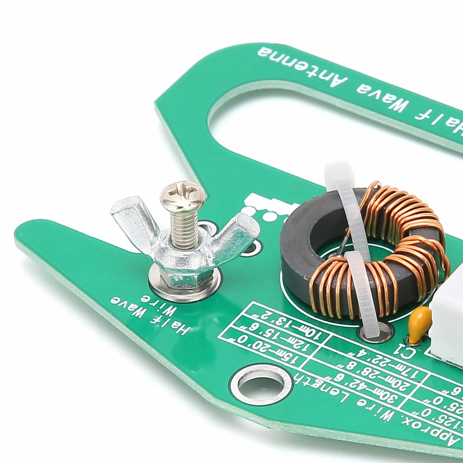 No Tune End Fed Half Antenna 50ohms Impedenza Componente Modulo Antenna Portatile Montaggio Facile Portable