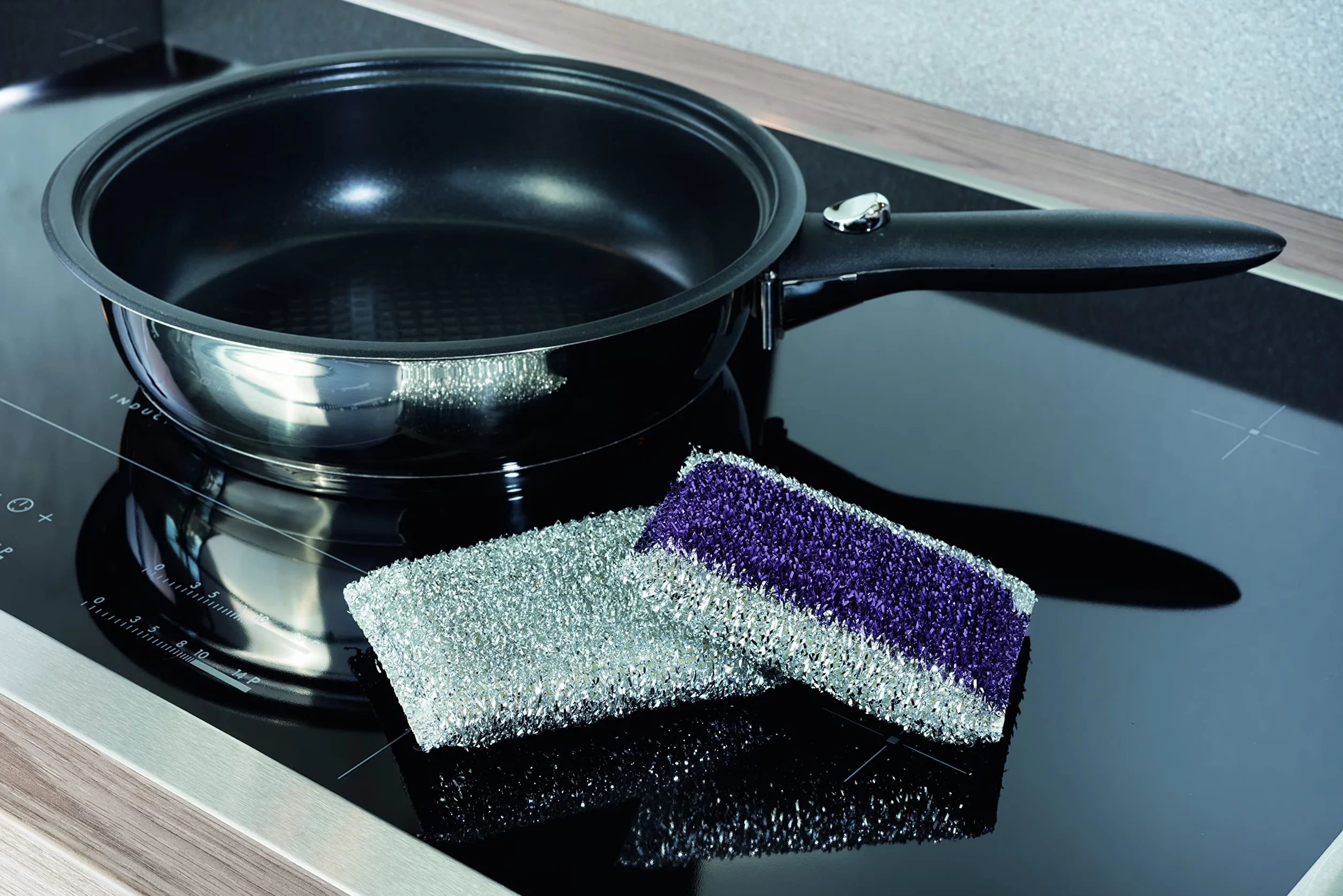 3M Scotch-Brite Paglietta Inox, Grigio