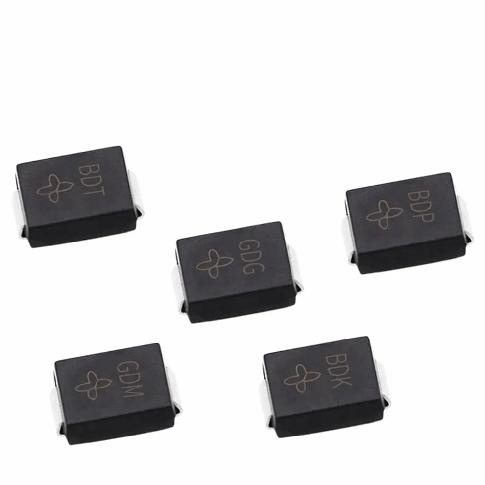 SMCJ SMD TVS Diodes 1500W 5V-440V SMCJ120A SMCJ130A SMCJ140A SMCJ150A SMCJ160A SMCJ170CA SMCJ180CA SMCJ188CA SMCJ140CA