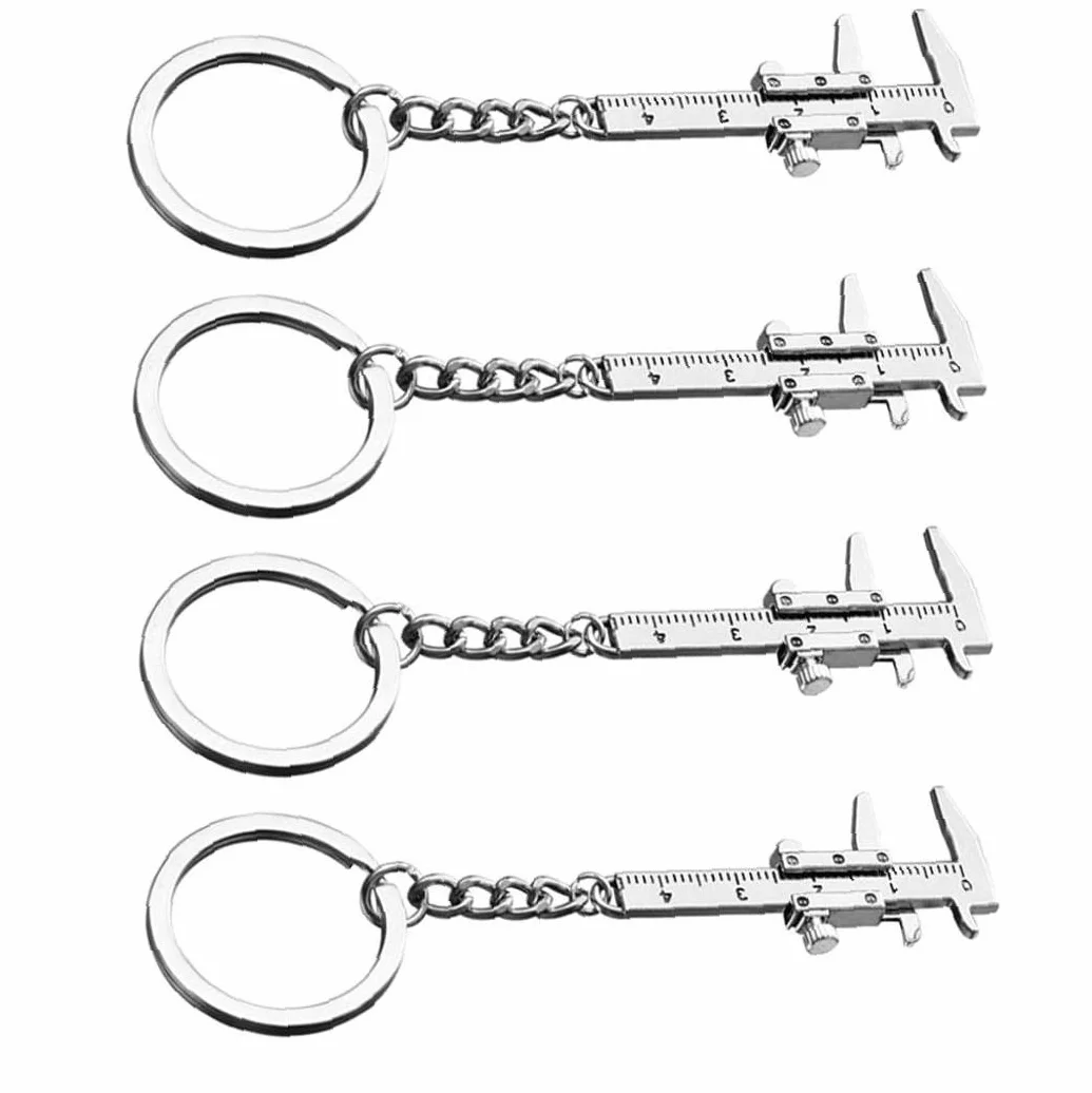 4pcs Mini Pinze Portatili Pinza per Cimera della Lega di Tastiera Tastiera 0-40 Mm Calibro Calibro Califerie Righetti Misuranti Strumenti di Misurazione