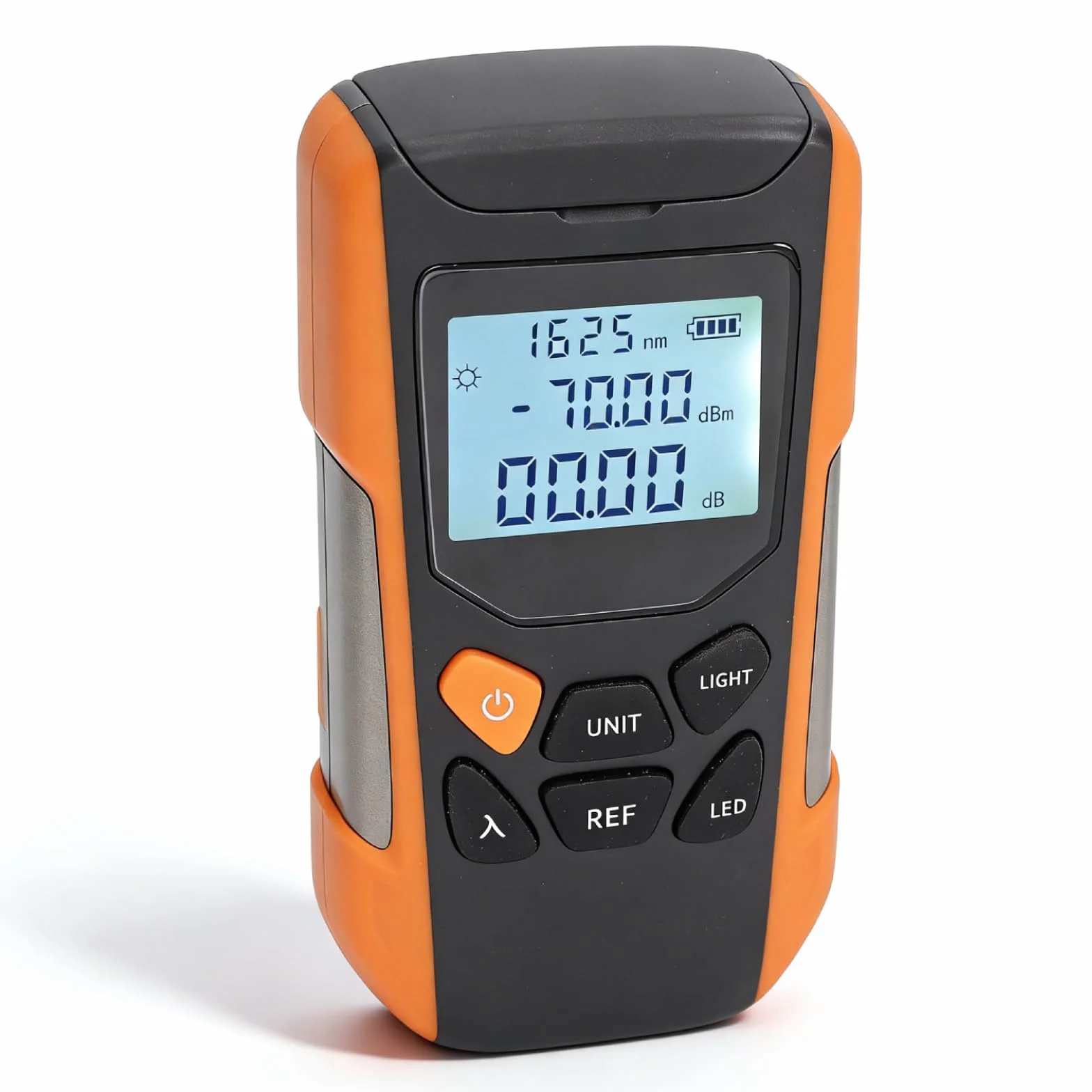 Misuratore di Potenza in Fibra Ottica FTTH, 3 In 1 Optical Power Meter Fibra Ottica Con Tester RJ45, Luce LED, OPM Misuratore Di Potenza A Fibras Otticas Con Interfaccia FC/SC/ST