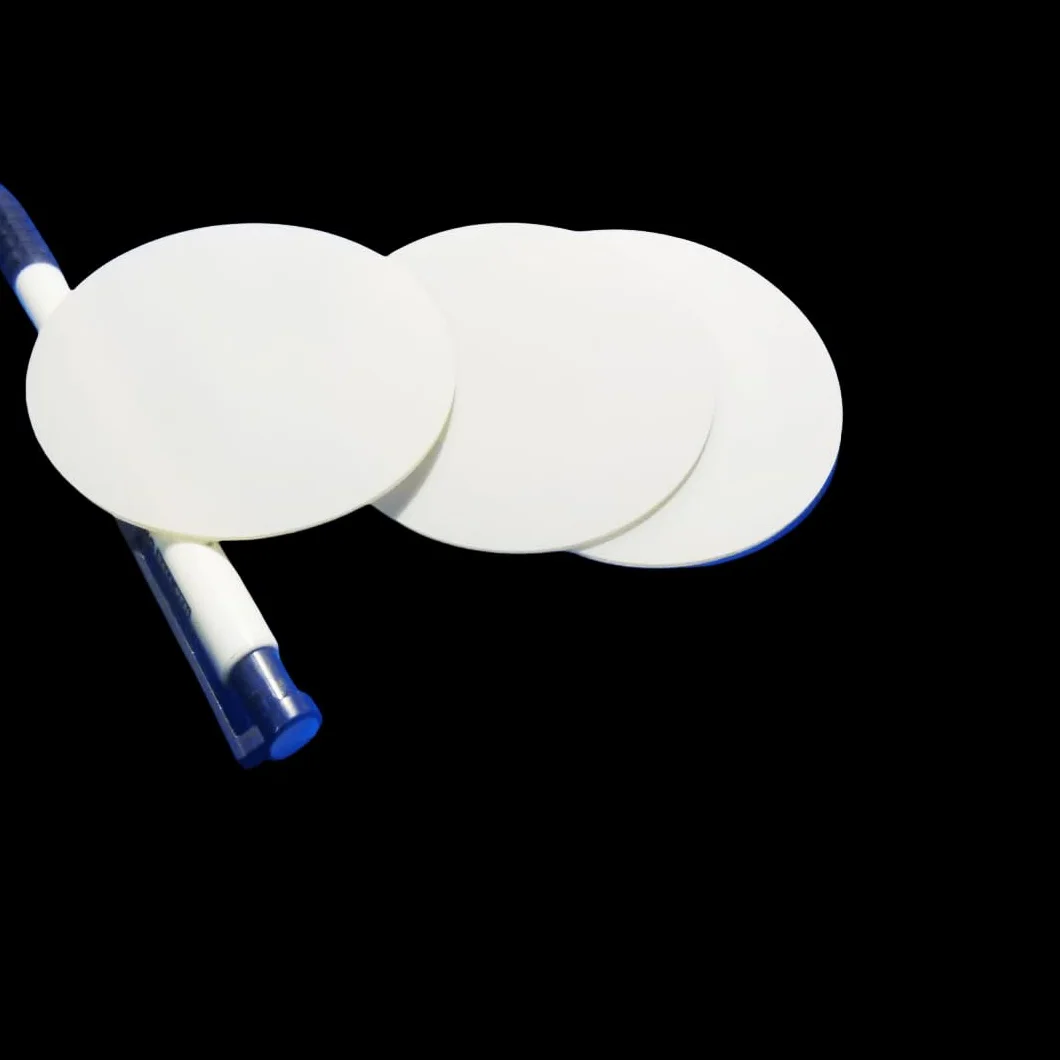 Foglio ceramico rotondo in nitruro di alluminio - Disco ALN per esperimenti, 1 pz. (72.6 x 0.6mm)