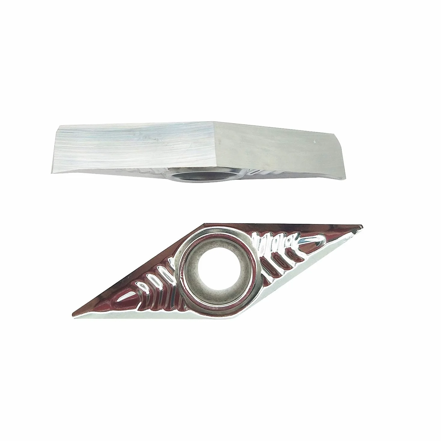 10PCS VCGT160404-AL K10 Inserti di tornitura per alluminio Adatto per la lavorazione di metalli non ferrosi come rame e alluminio