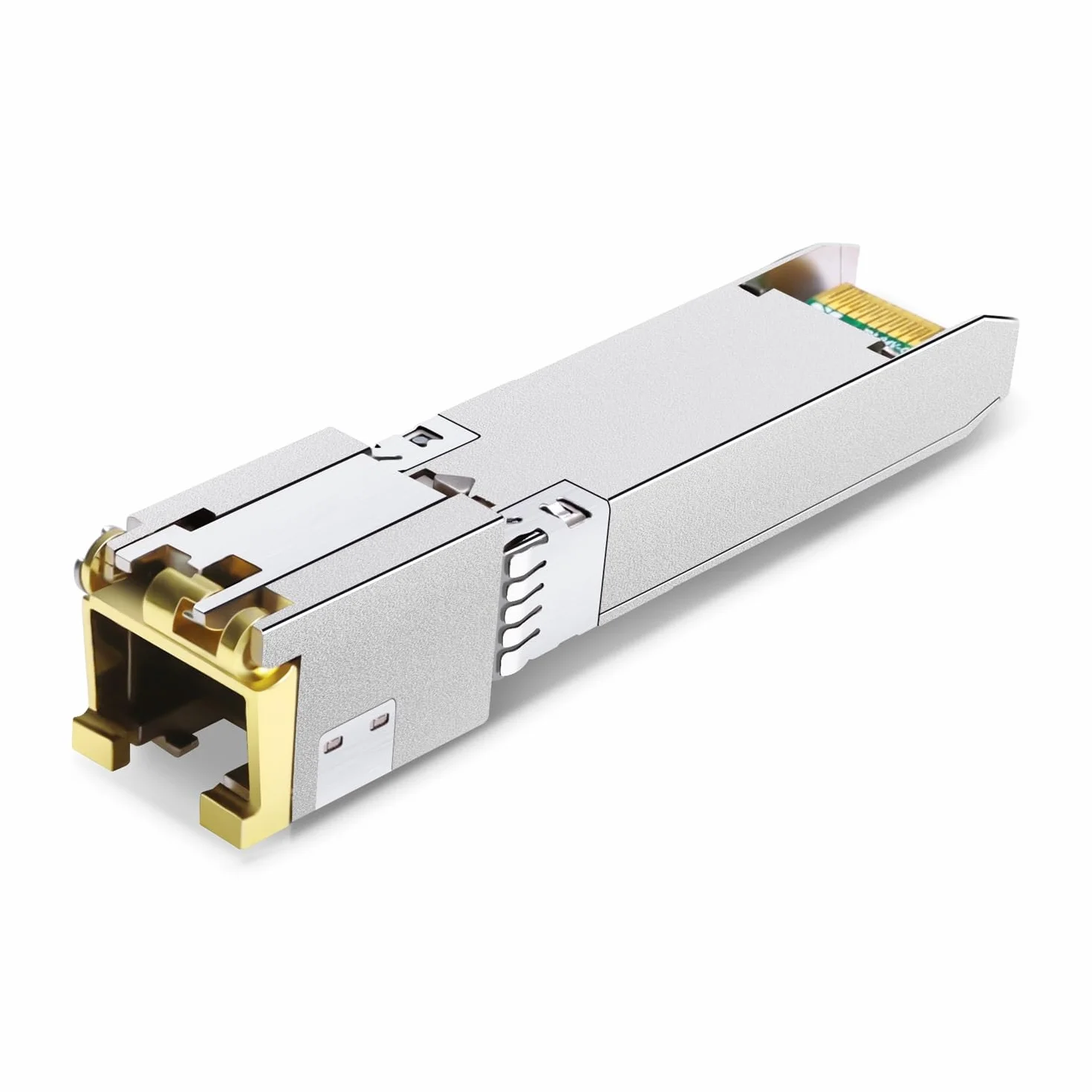 Ricetrasmettitore SFP+ 1.25/2.5/10GBase-T Modulo per Cisco SFP-10G-T-S, Ubiquiti, MicroTik, Netgear